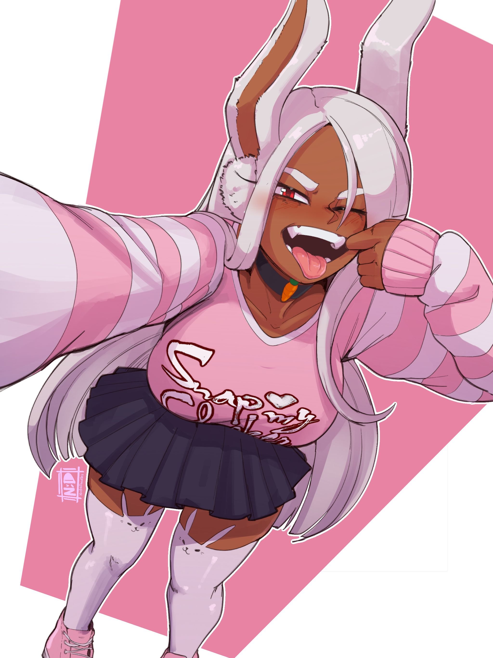 E-Bunny Miruko (My Hero Academia) [NudieDoodles] - Chapter 1 — Page 9