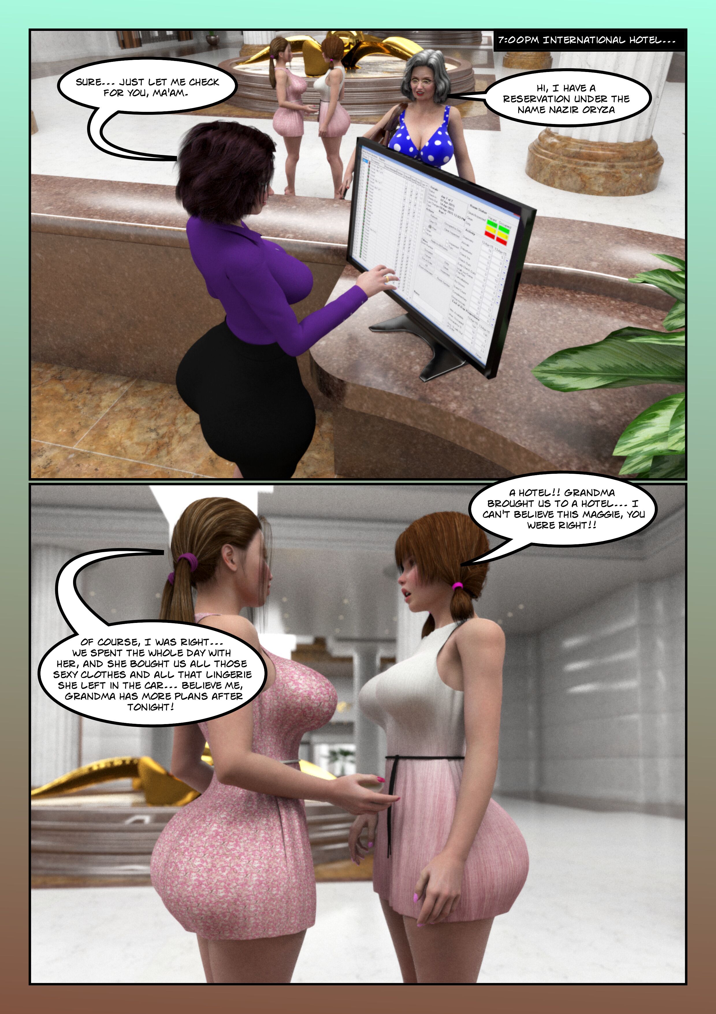 Lonely Swedish Wife [Moiarte3D] - Chapter 4 — Page 12