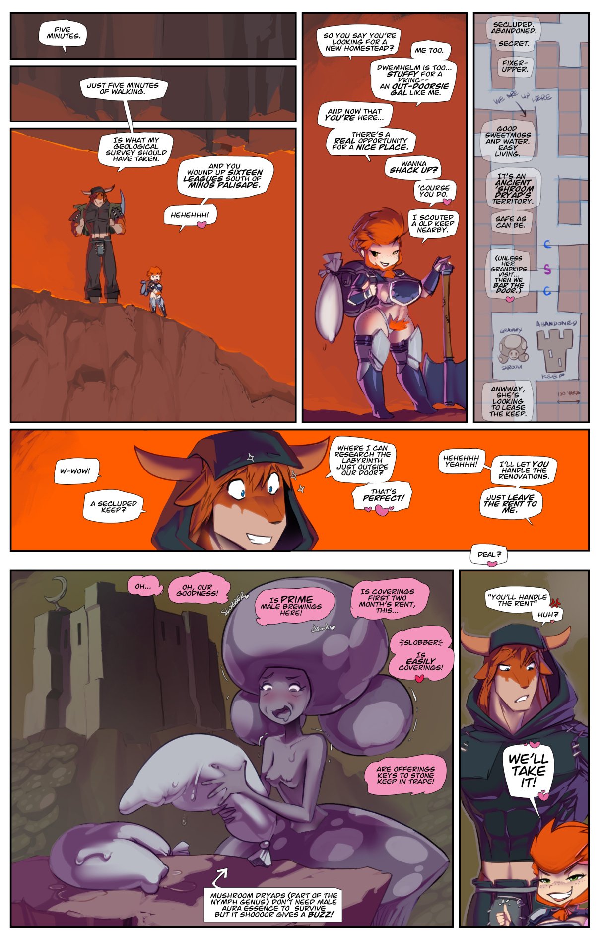 Minotaurs VS Dwarves [Fred Perry] - Chapter 1 — Page 10