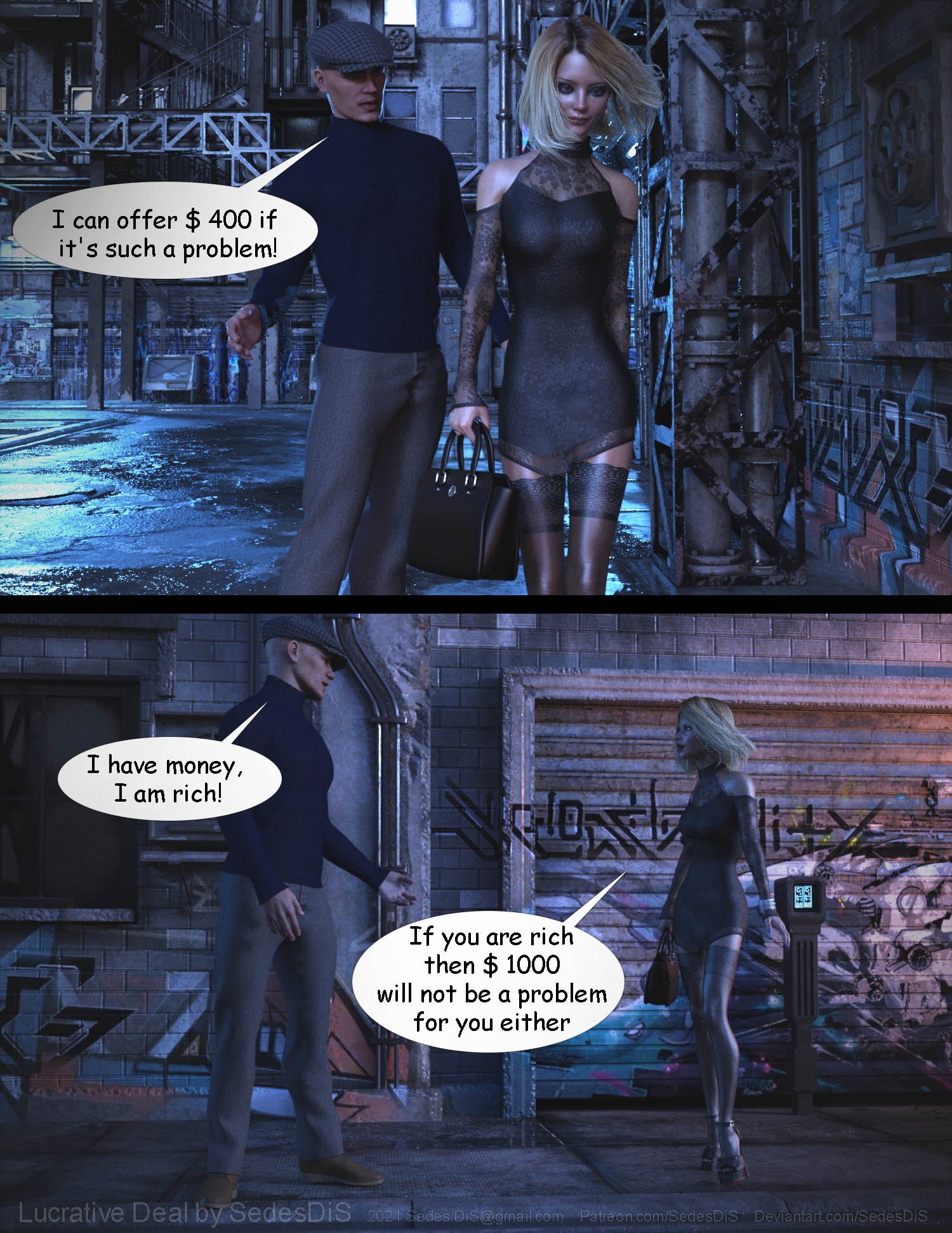 Lucrative Deal [SedesDiS] - Chapter 1 — Page 10