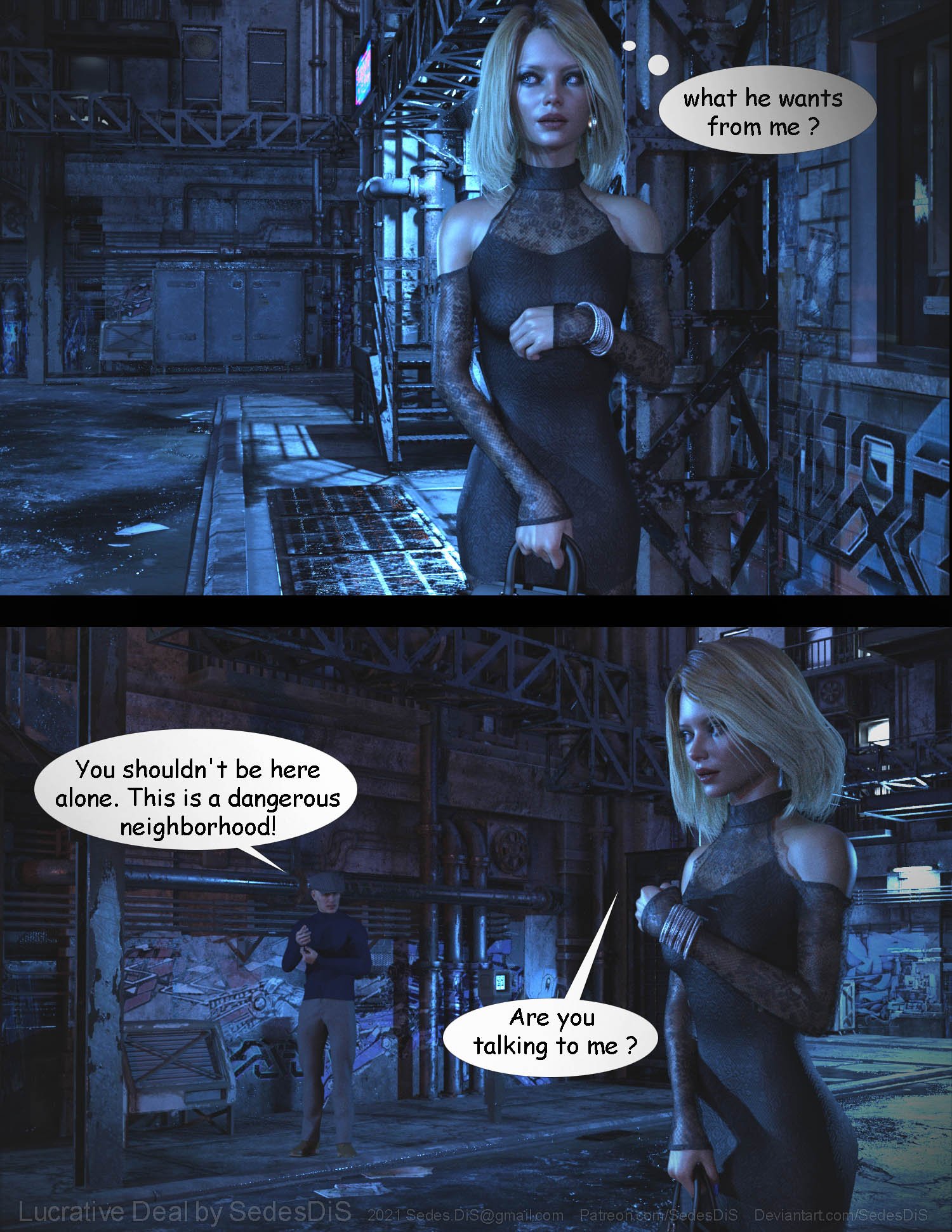 Lucrative Deal [SedesDiS] - Chapter 1 — Page 4