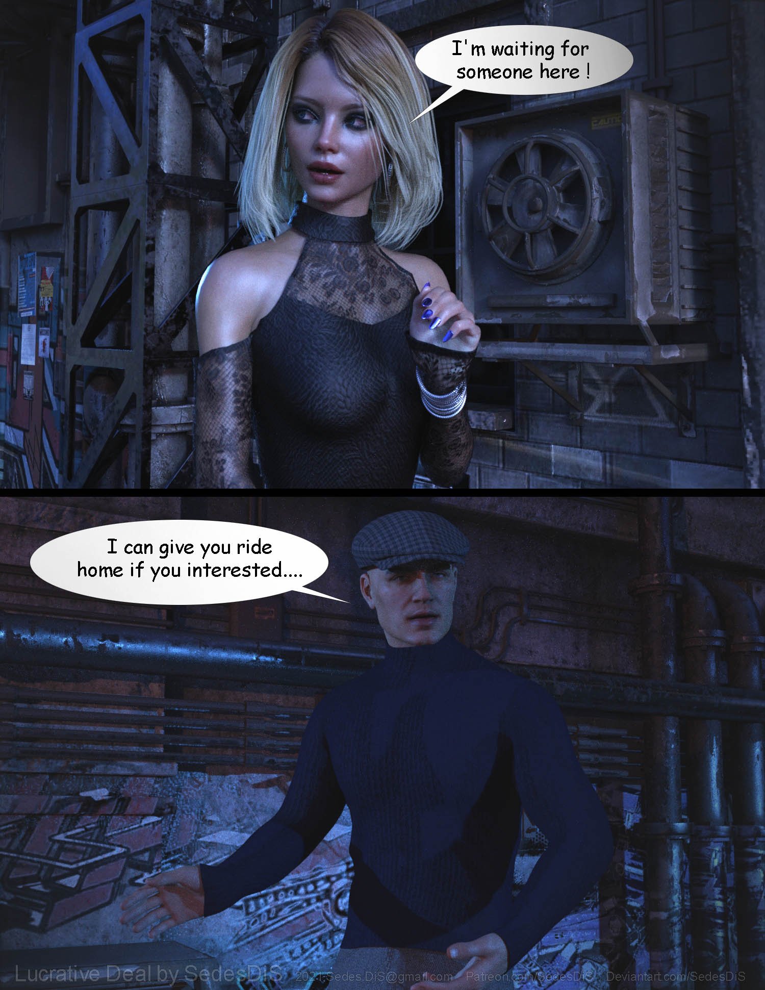 Lucrative Deal [SedesDiS] - Chapter 1 — Page 5