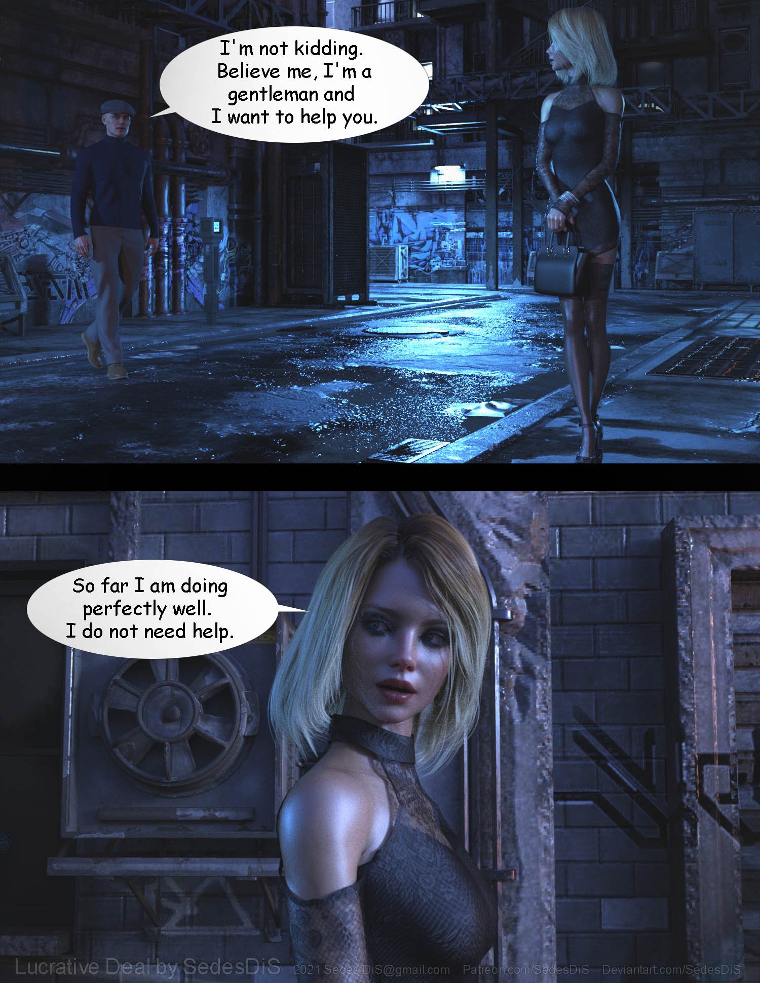 Lucrative Deal [SedesDiS] - Chapter 1 — Page 6