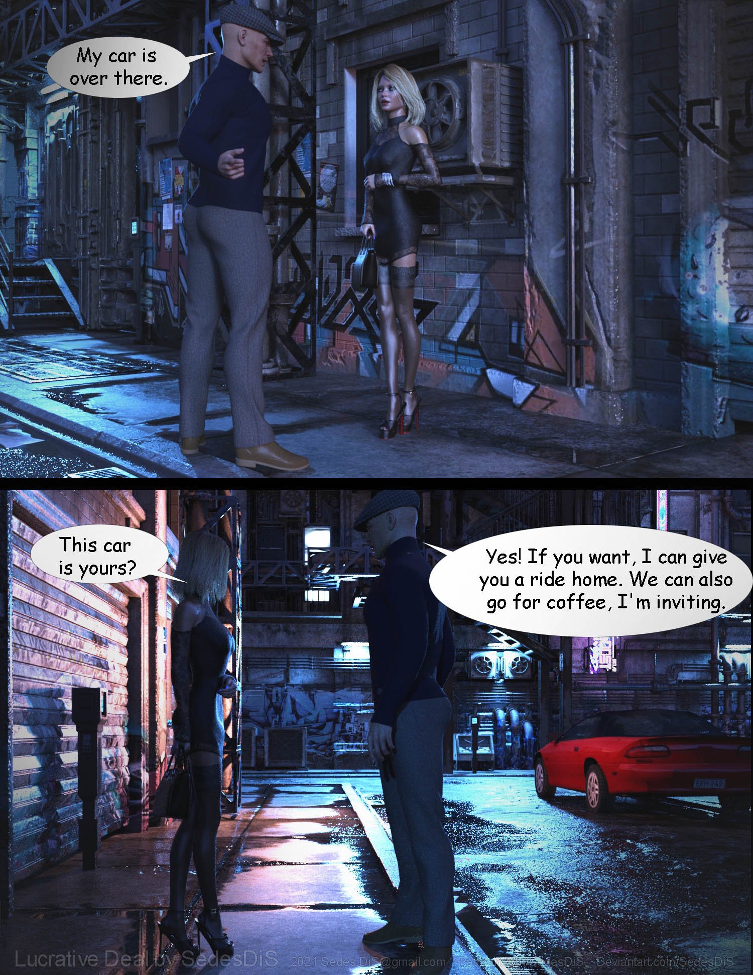 Lucrative Deal [SedesDiS] - Chapter 1 — Page 7