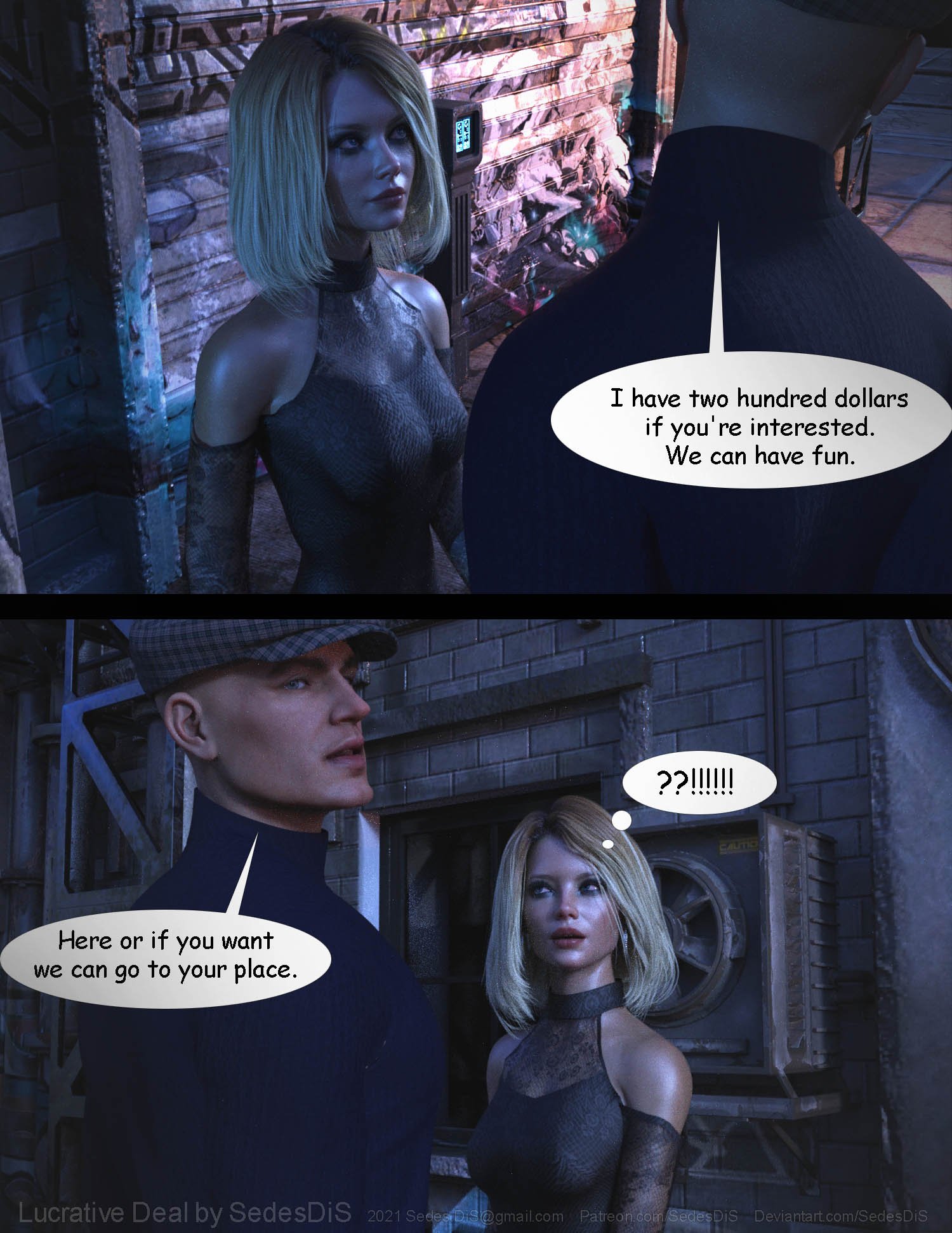 Lucrative Deal [SedesDiS] - Chapter 1 — Page 8