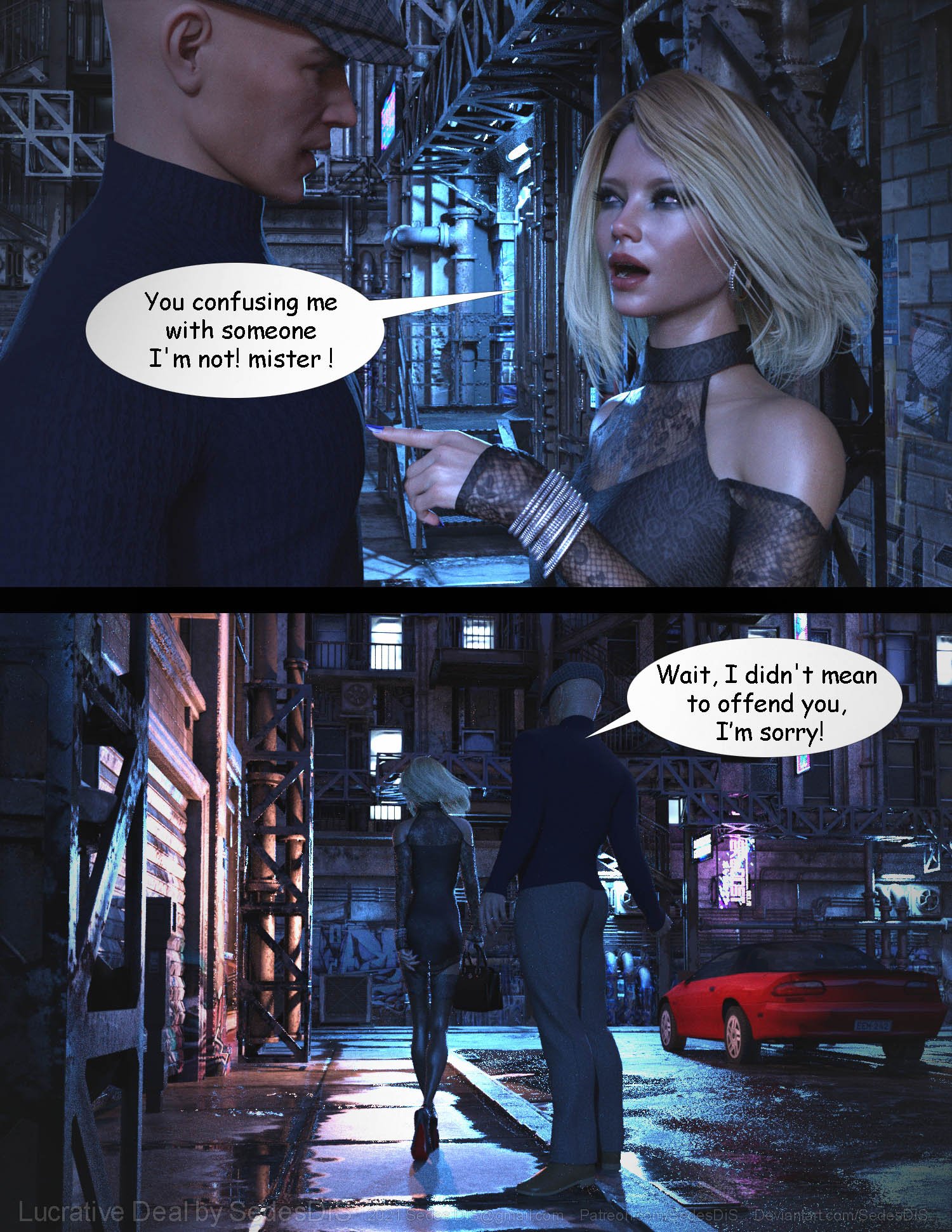 Lucrative Deal [SedesDiS] - Chapter 1 — Page 9