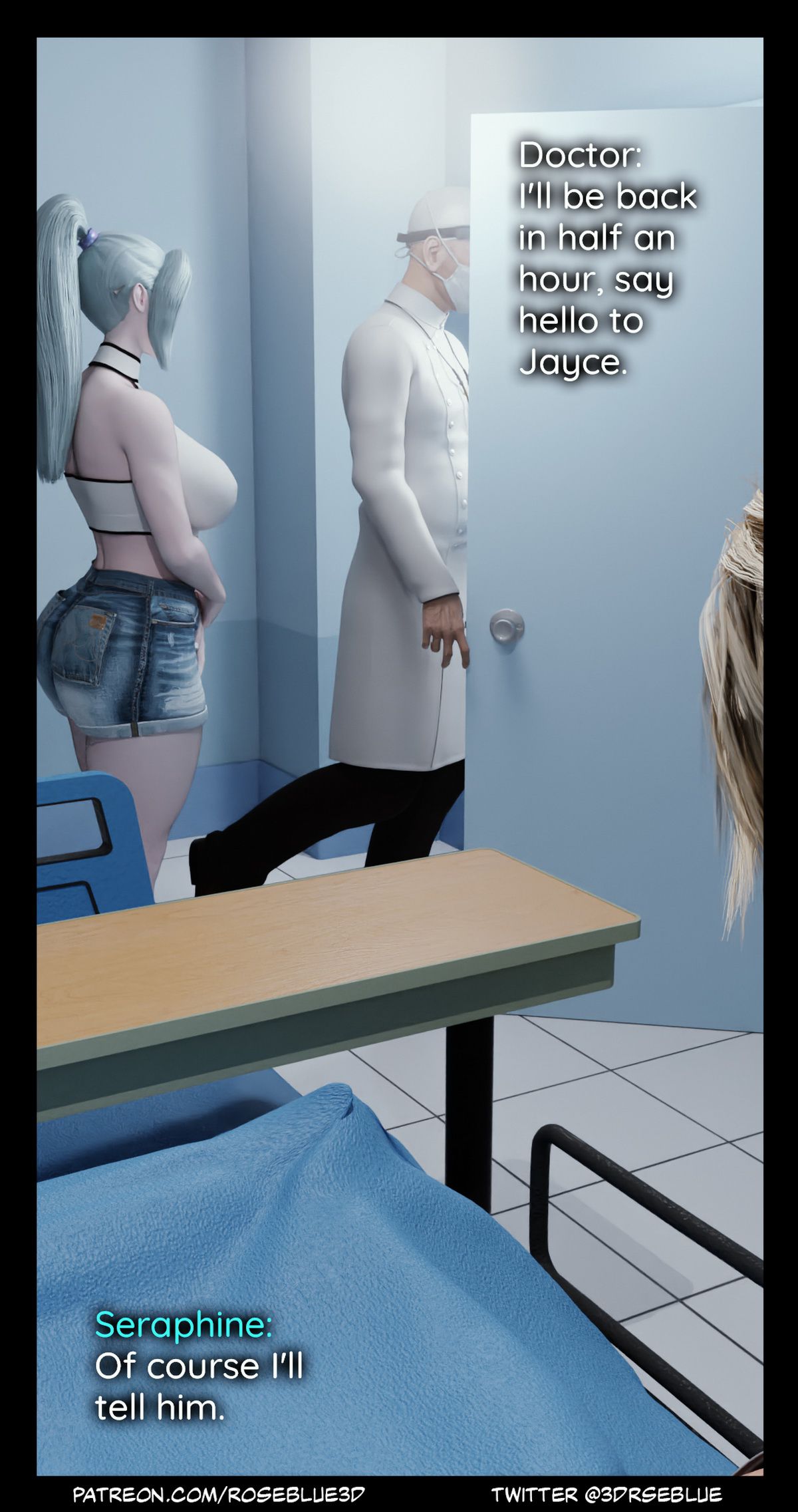 Seraphine Forbidden Love [Rose Blue 3D] - Chapter 2 — Page 4