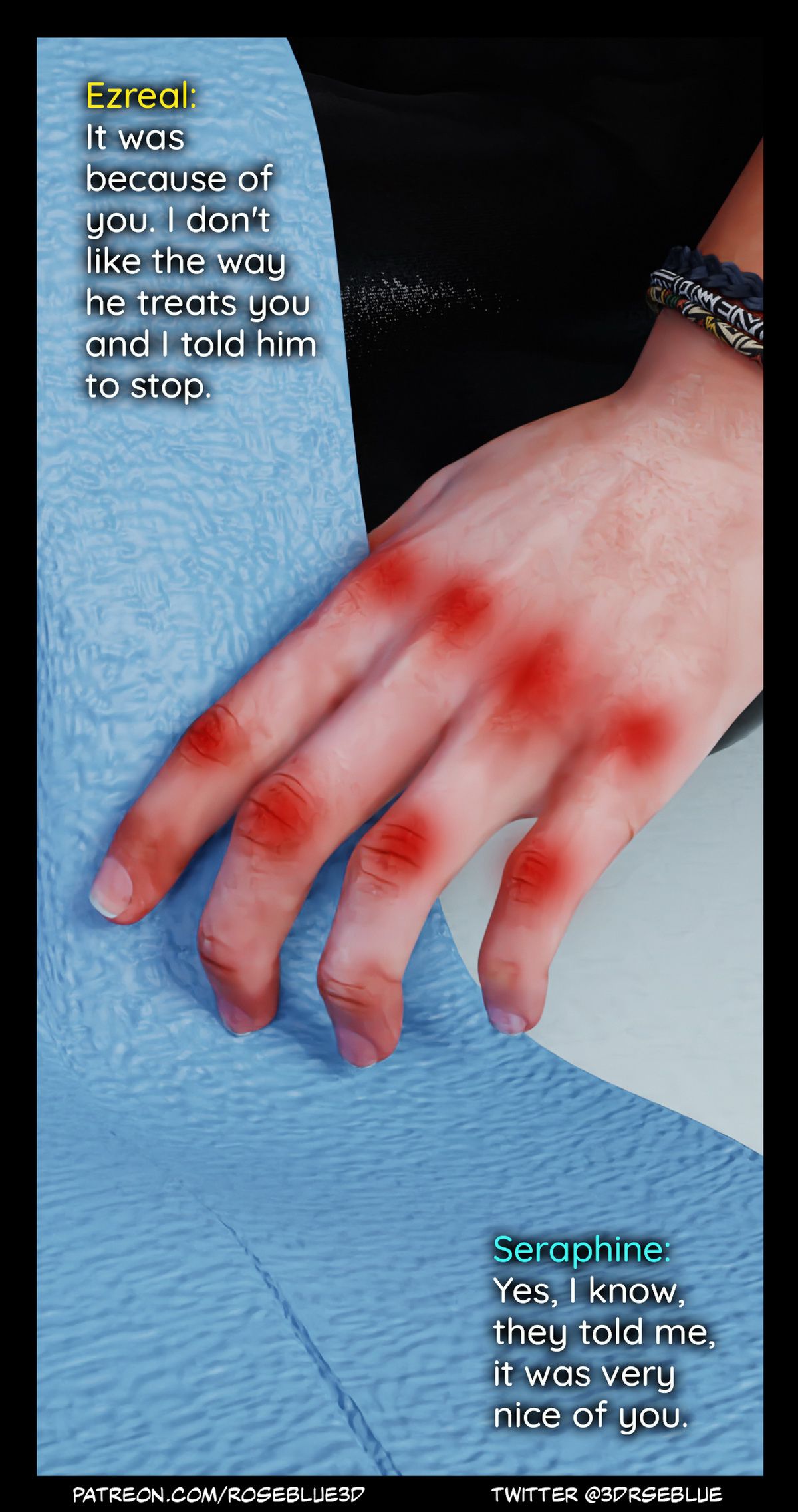 Seraphine Forbidden Love [Rose Blue 3D] - Chapter 2 — Page 7