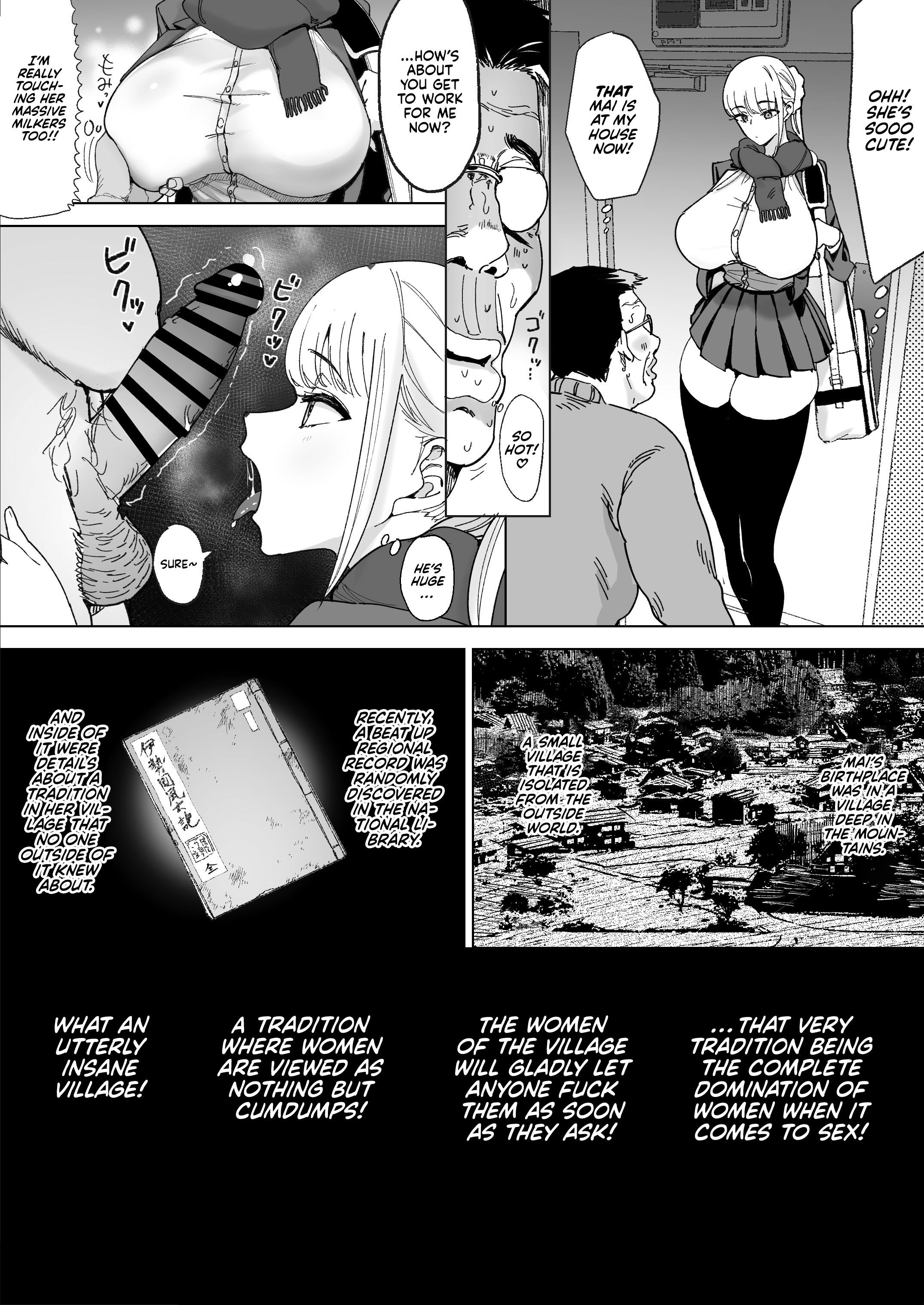 The Story of a Small Village With a Sexy Custom [Fukumoto Masahisa] - Chapter 3 — Page 8