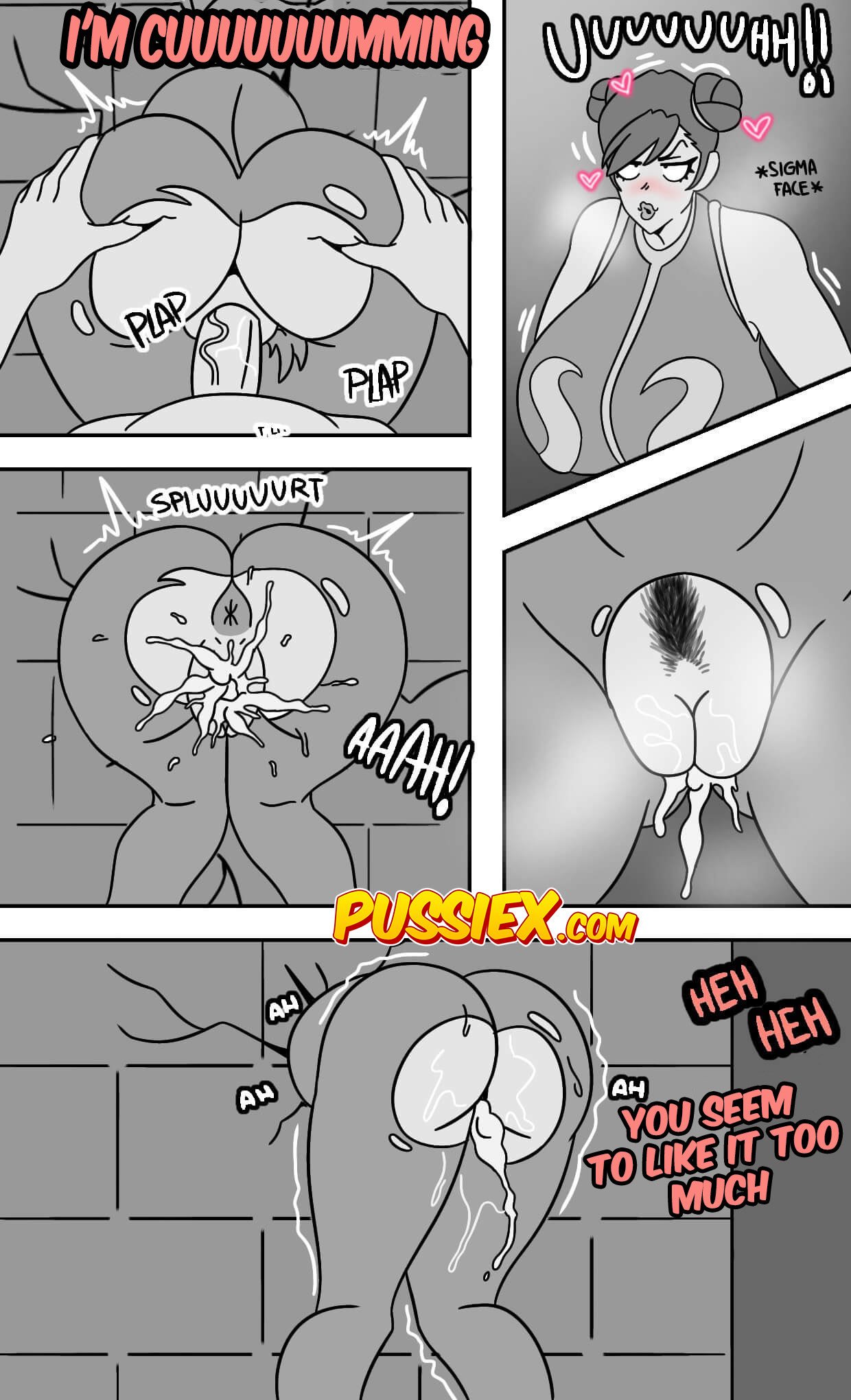 The Chun Li’s Hole [PussieX , AnthonyDrawing] - Chapter 1 — Page 7