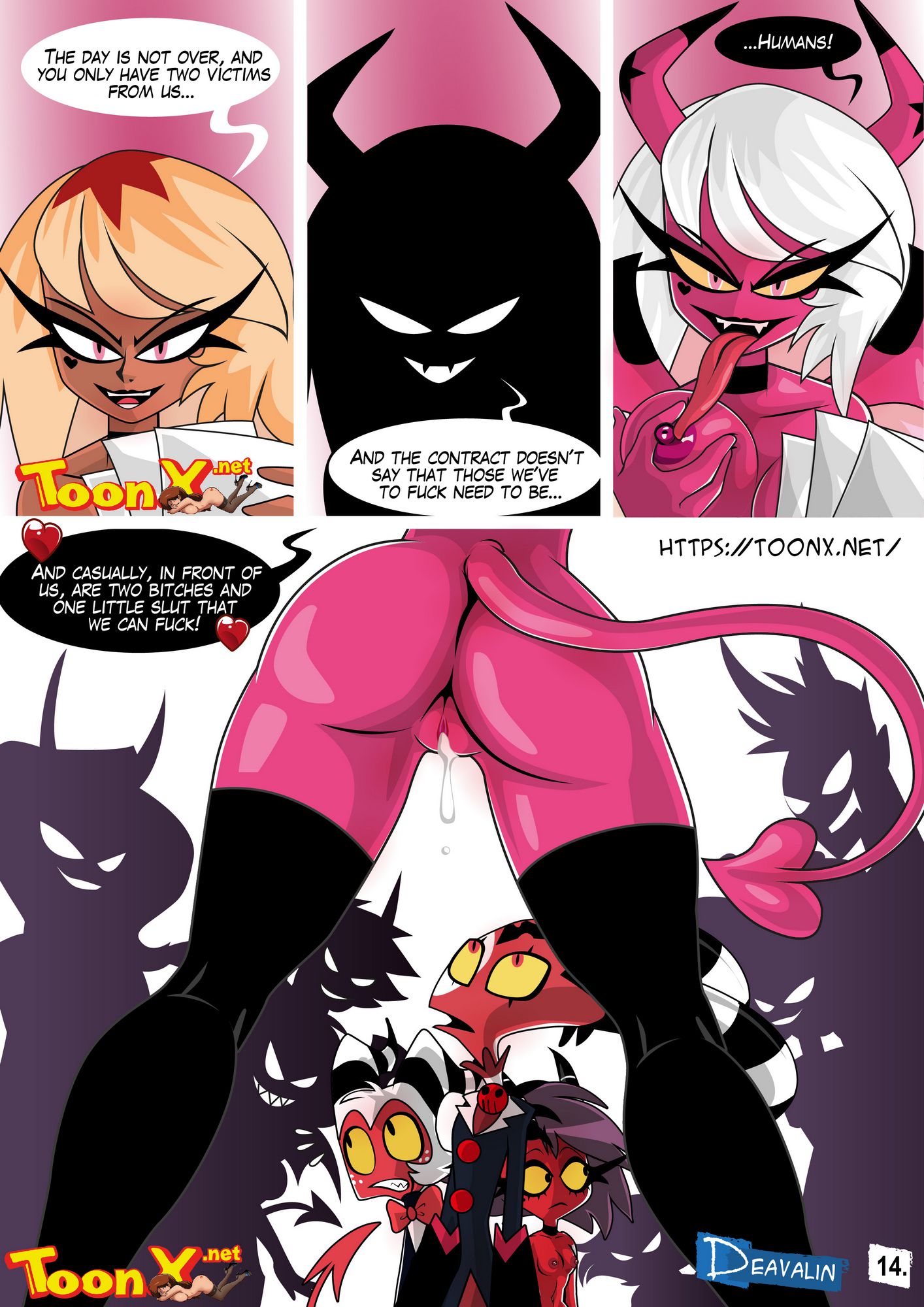 Helluva Boss Verosika! (Helluva Boss) [Deavalin] - Chapter 1 — Page 16