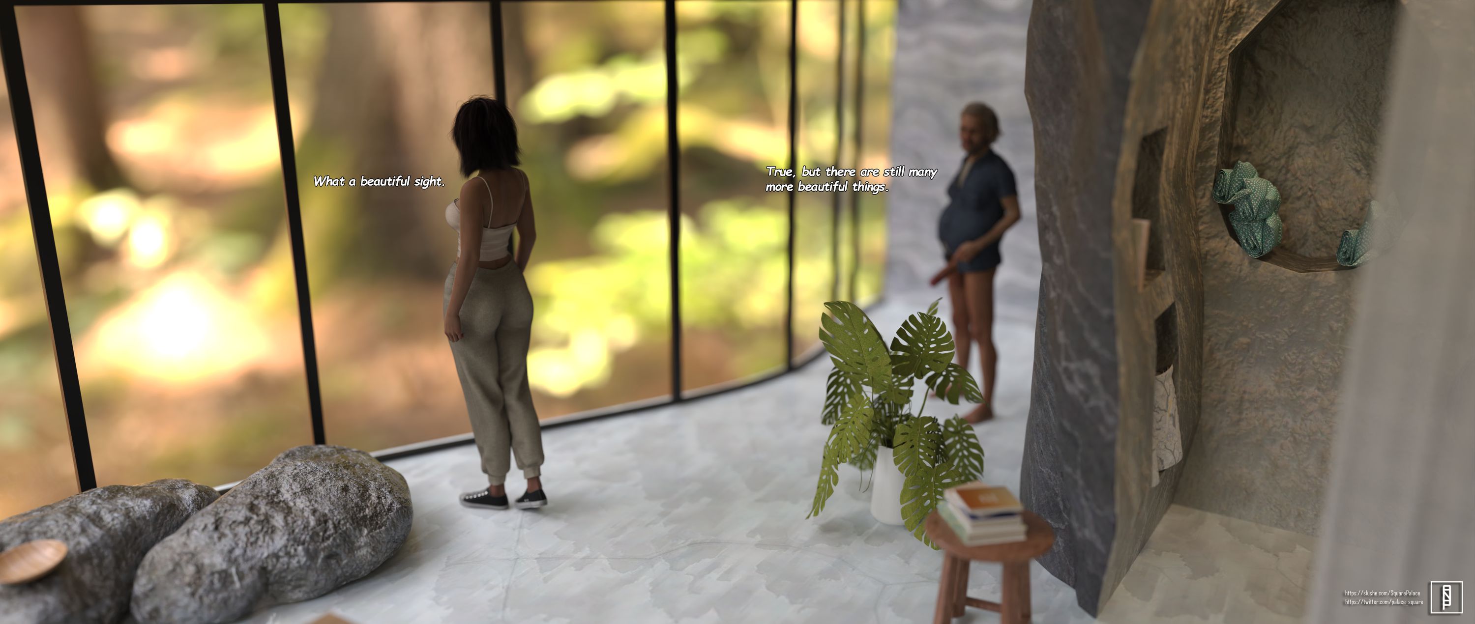 House In The Woods [SquarePalace] - Chapter 1 — Page 8