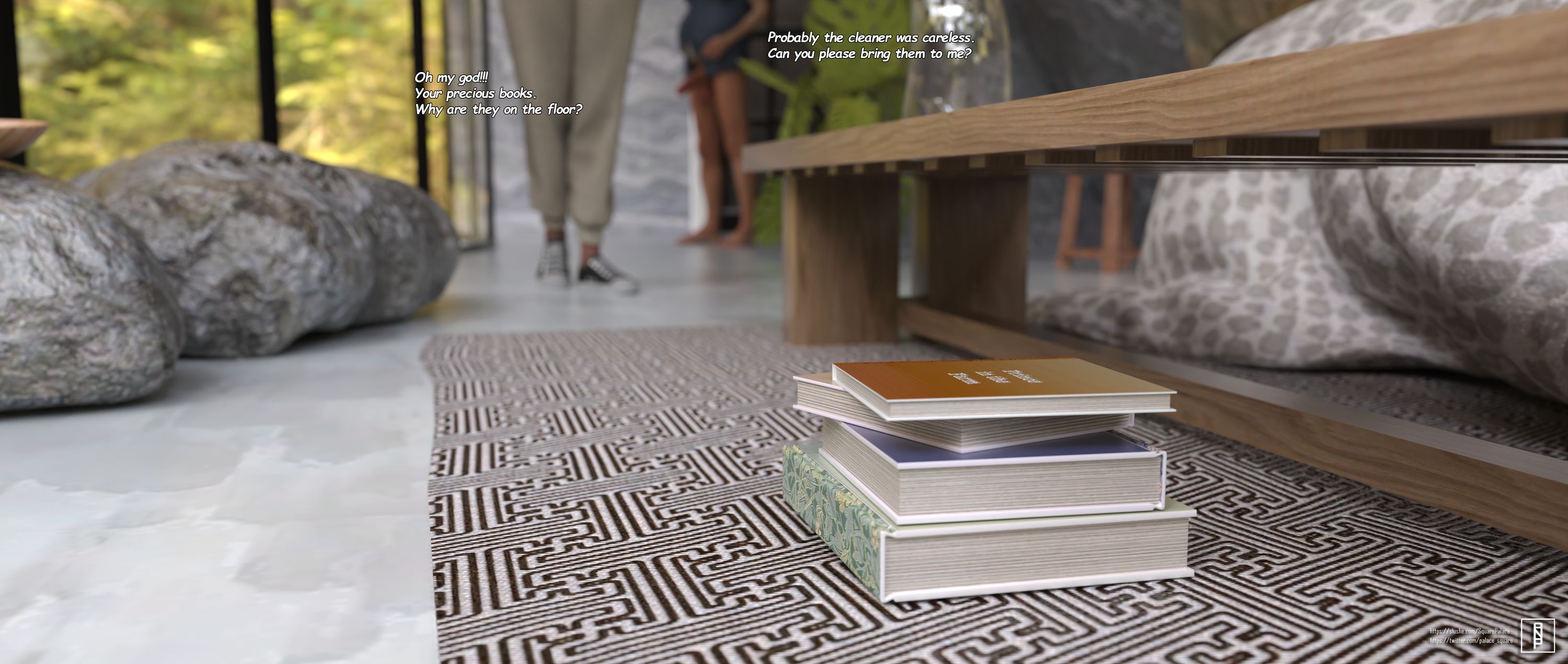 House In The Woods [SquarePalace] - Chapter 1 — Page 9