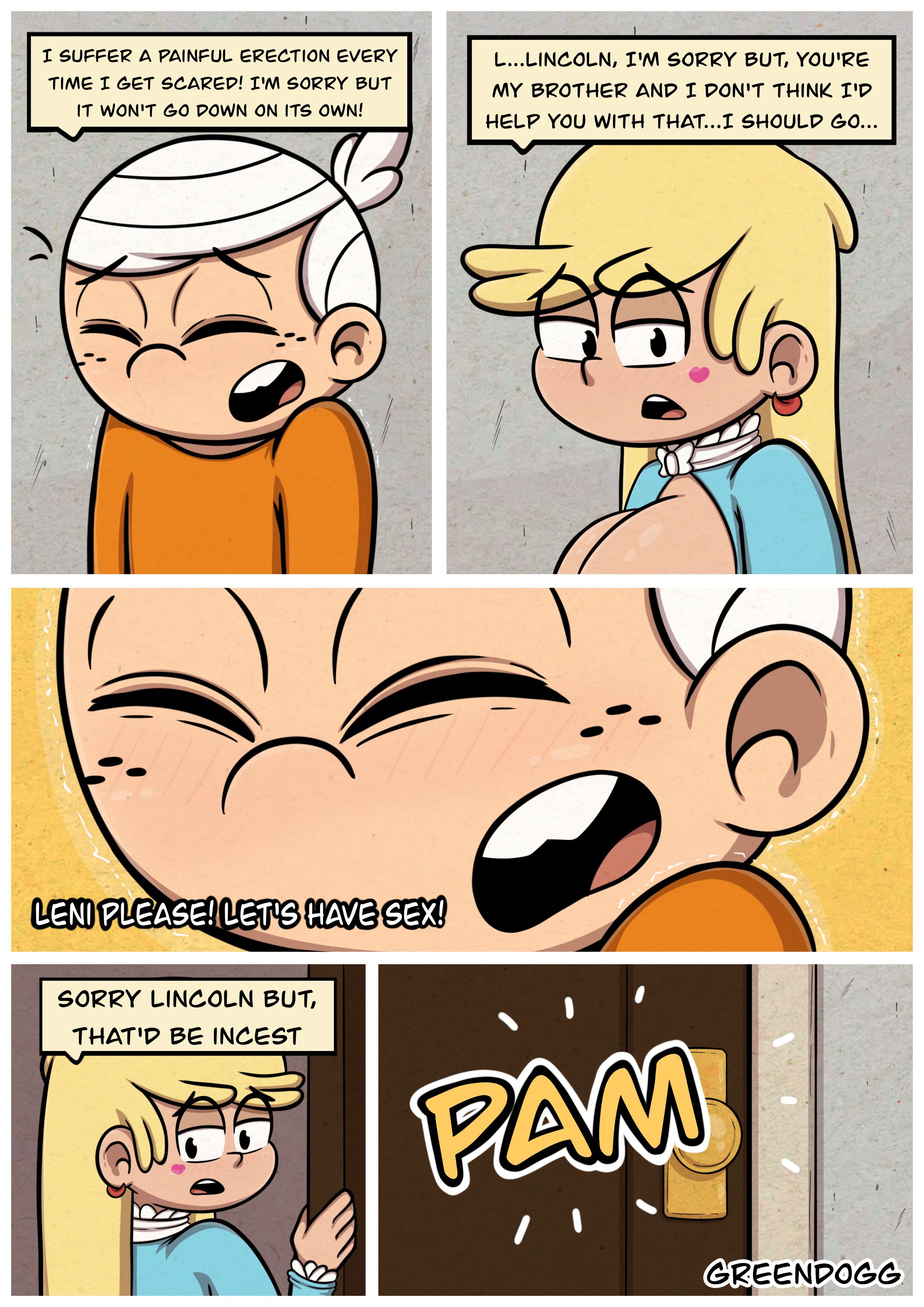The Lewd Halloween (The Loud House) [GreenDogg] - Chapter 1 — Page 9