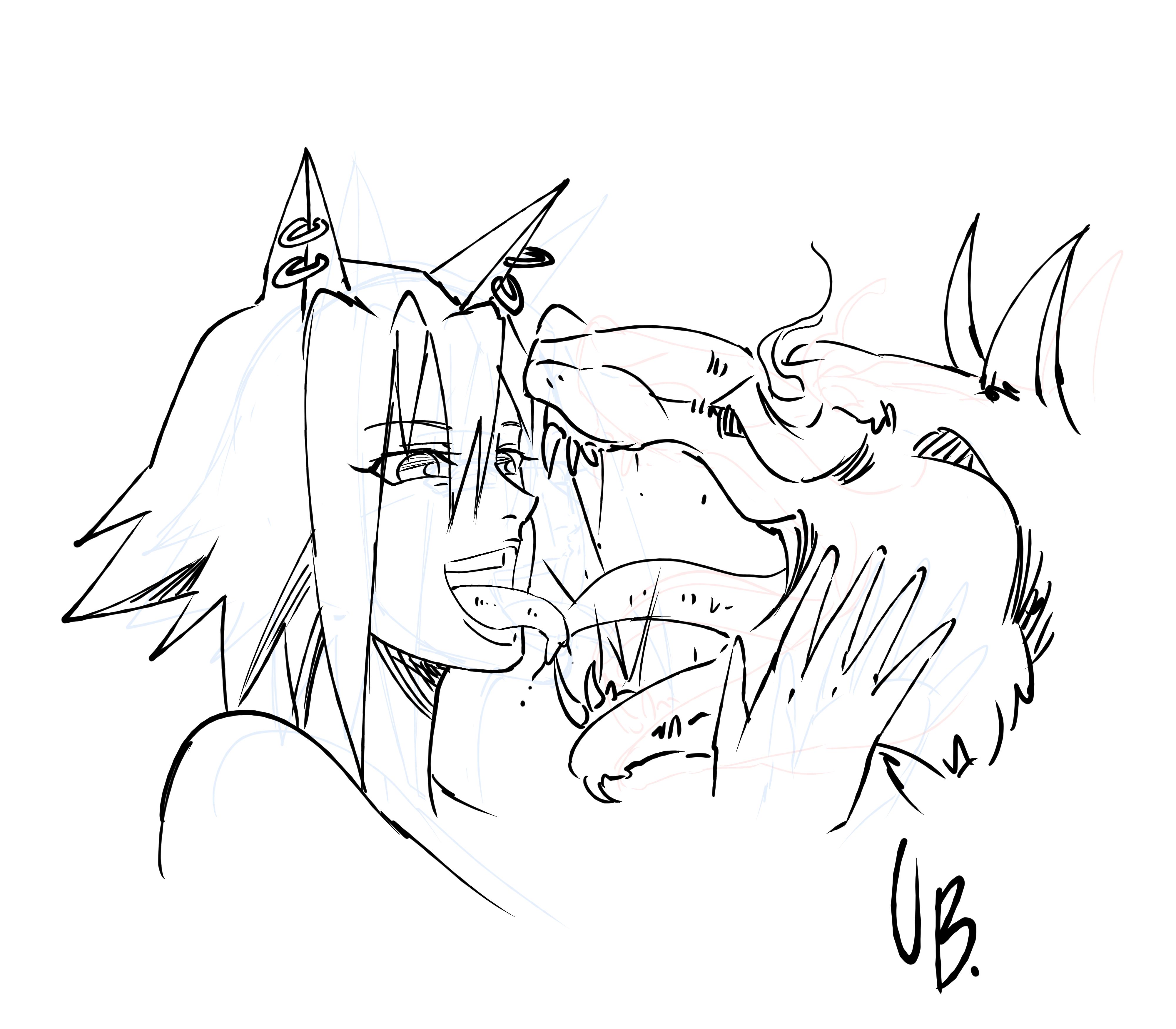 Getting fucked by a Hellhound [UselessBegging] - Chapter 1 — Page 4