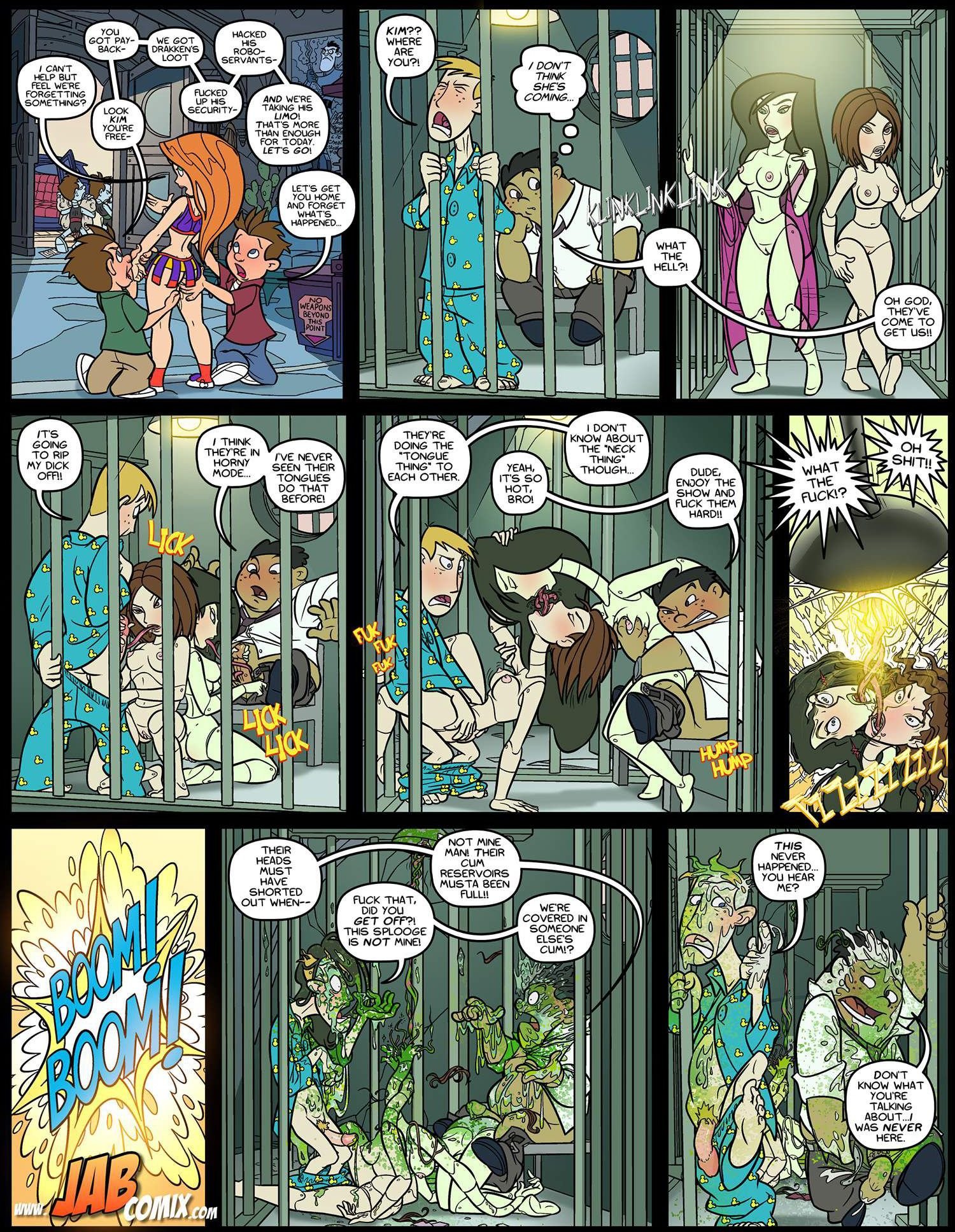 Fucking Possible (Kim Possible) [JABComix] - Chapter 2 — Page 22