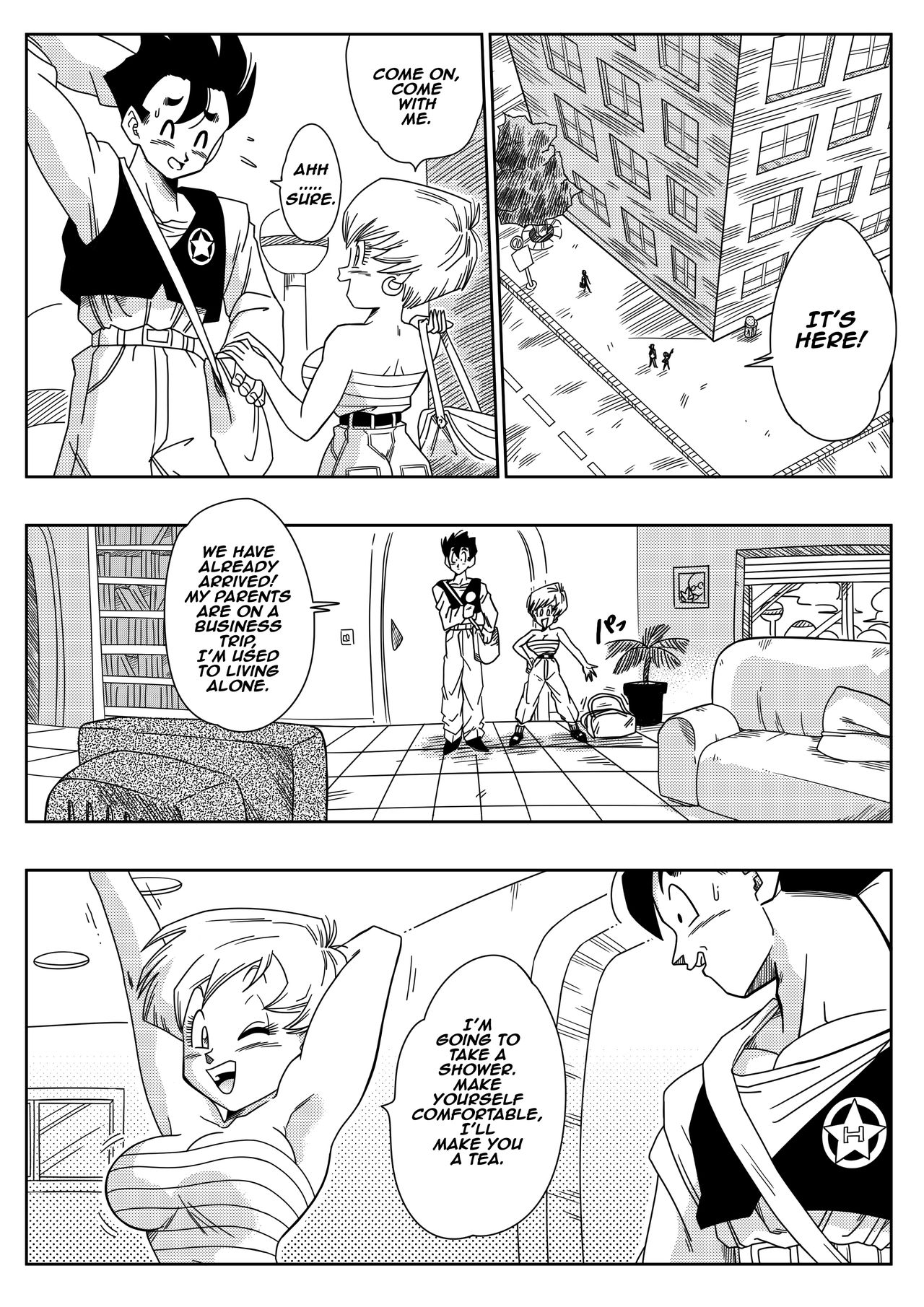 Love Triangle Z (Dragon Ball Z) [Yamamoto] - Chapter 1 — Page 5