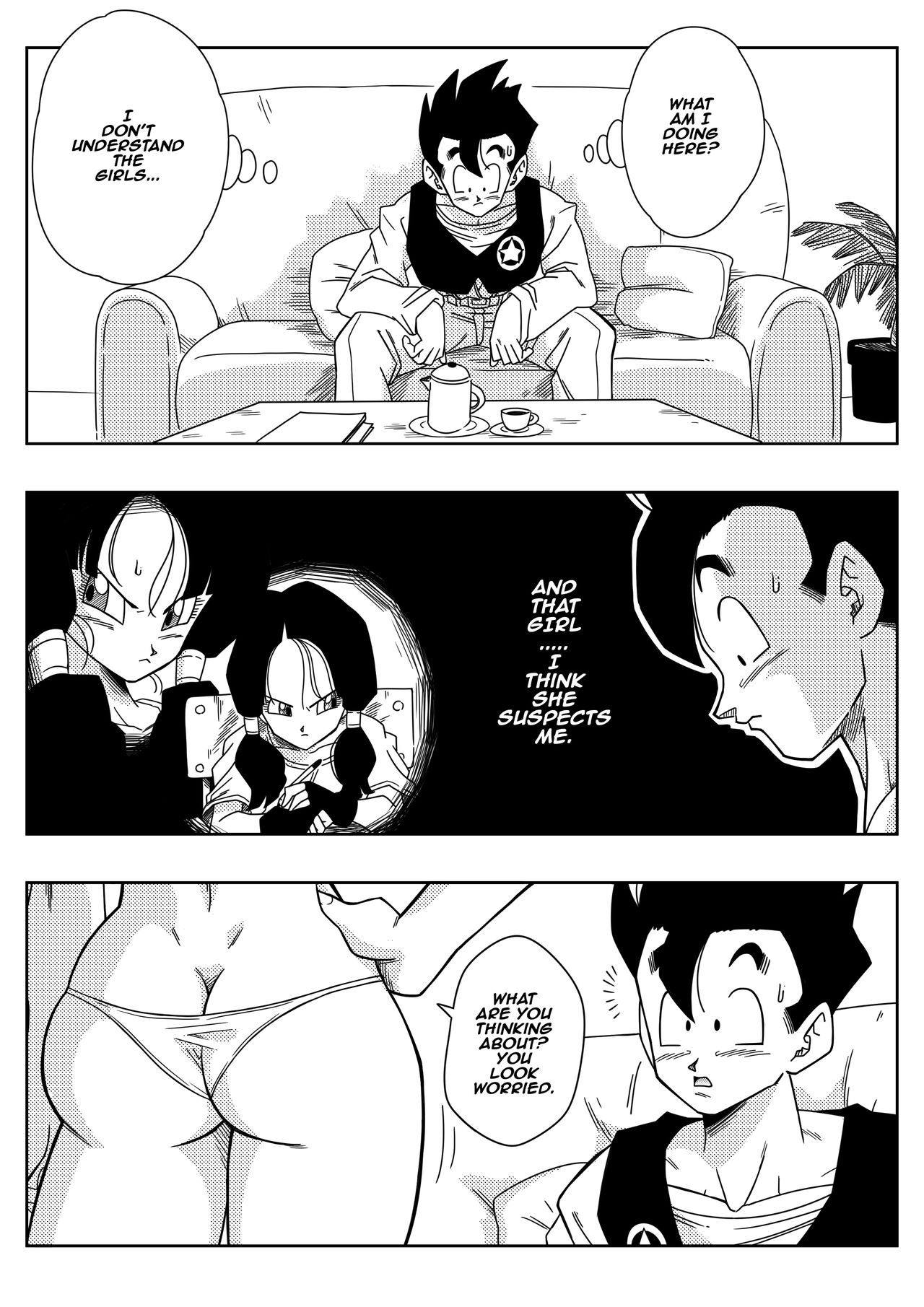 Love Triangle Z (Dragon Ball Z) [Yamamoto] - Chapter 1 — Page 6