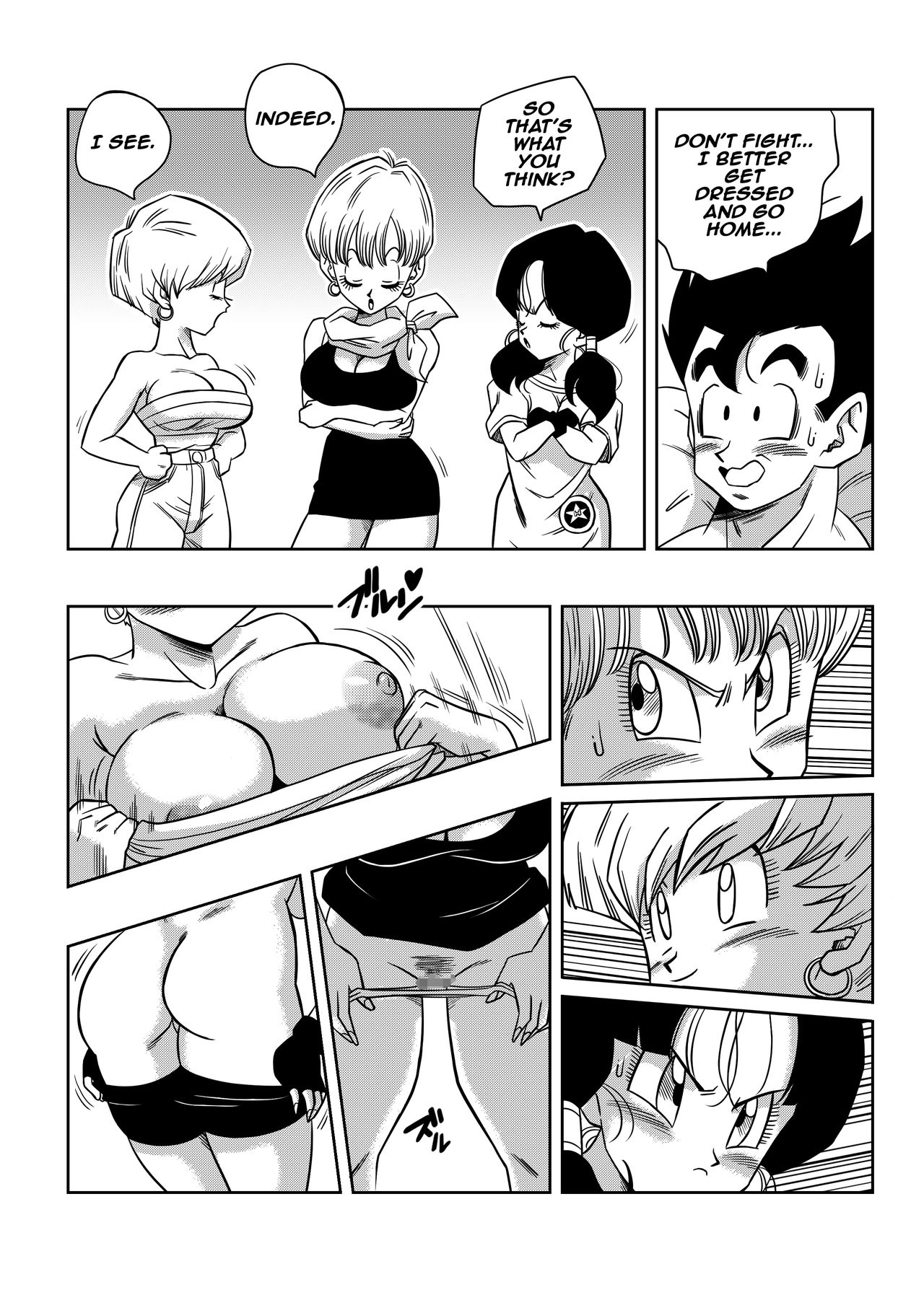 Love Triangle Z (Dragon Ball Z) [Yamamoto] - Chapter 4 — Page 10
