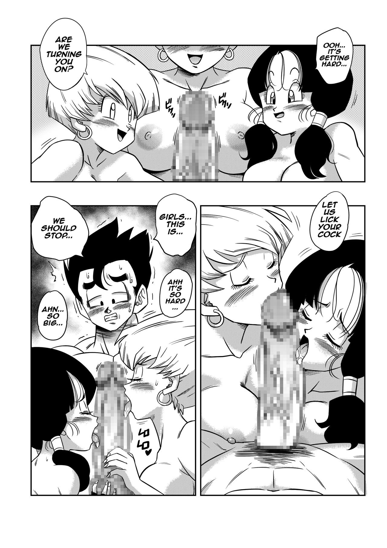 Love Triangle Z (Dragon Ball Z) [Yamamoto] - Chapter 4 — Page 12