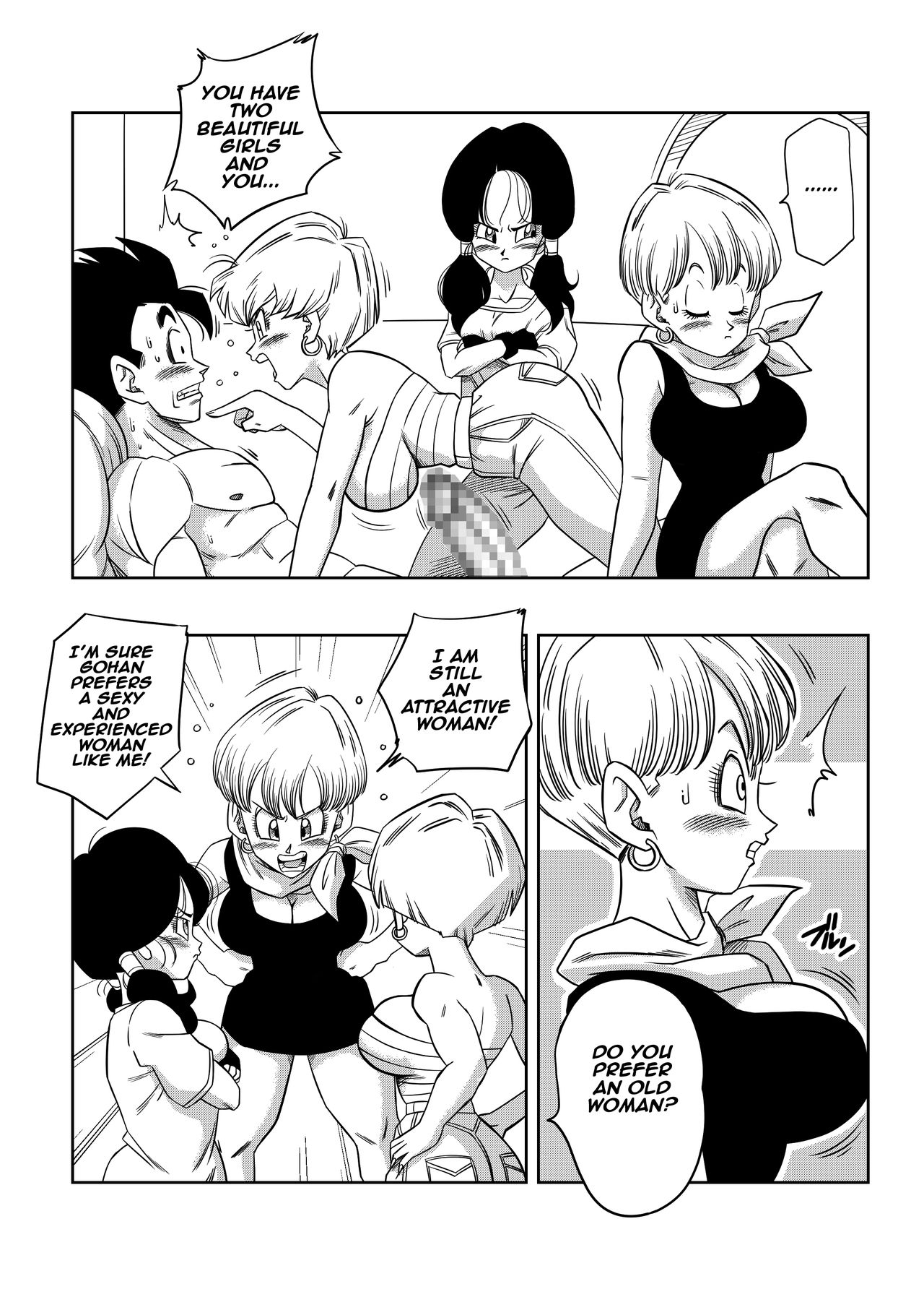 Love Triangle Z (Dragon Ball Z) [Yamamoto] - Chapter 4 — Page 9