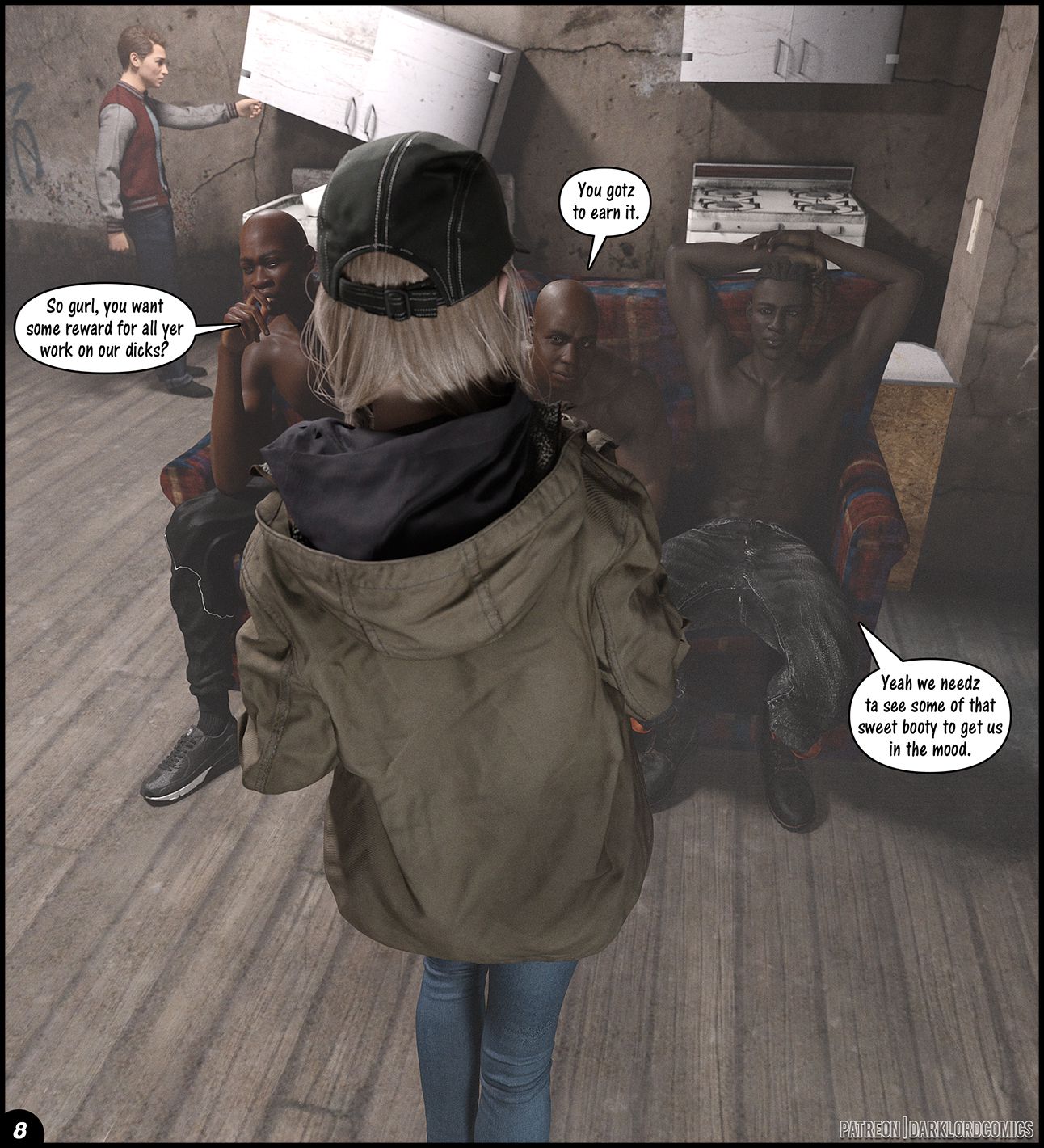 Rose In The Hood [DarkLord] - Chapter 2 — Page 9