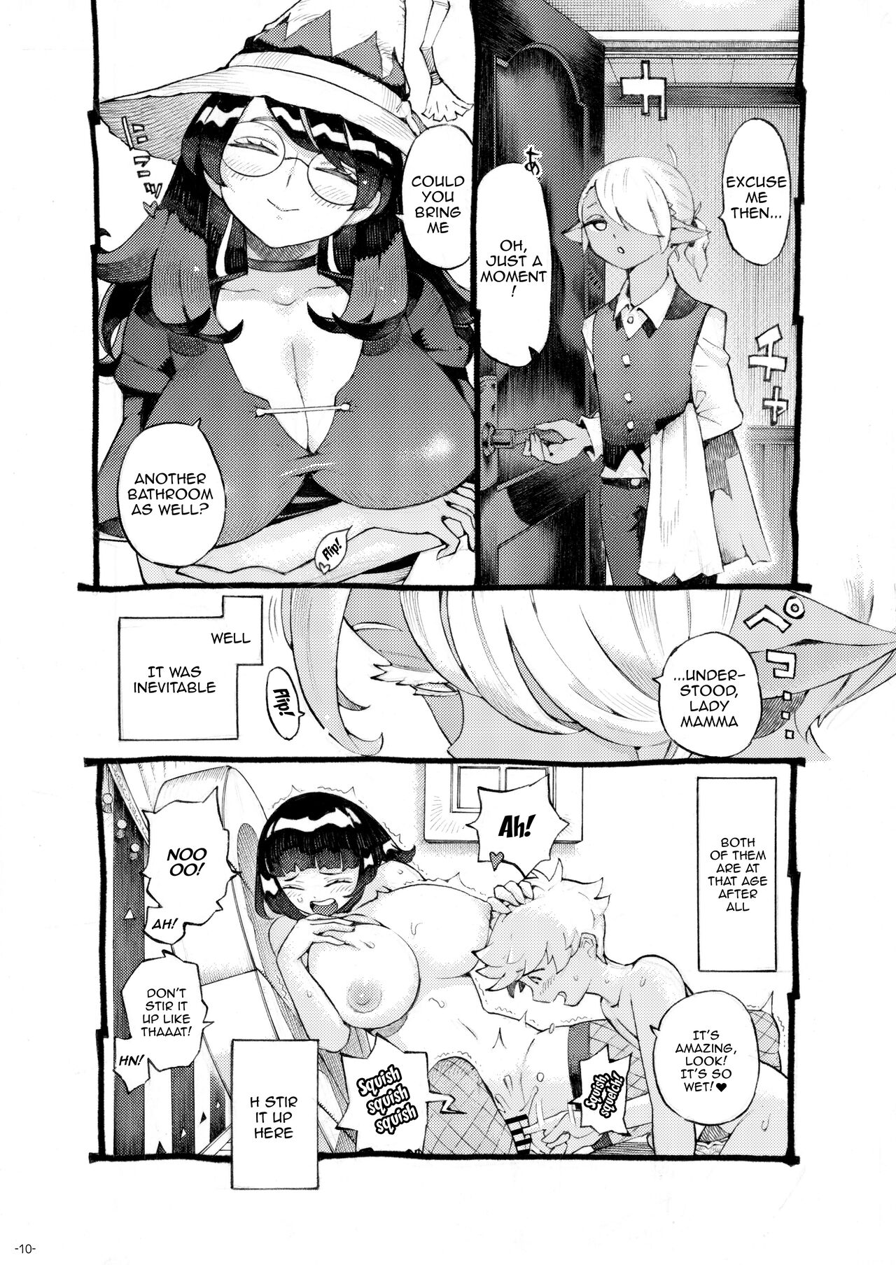 The Witch Ended Up… [Nishi Yoshiyuki] - Chapter 4 — Page 9