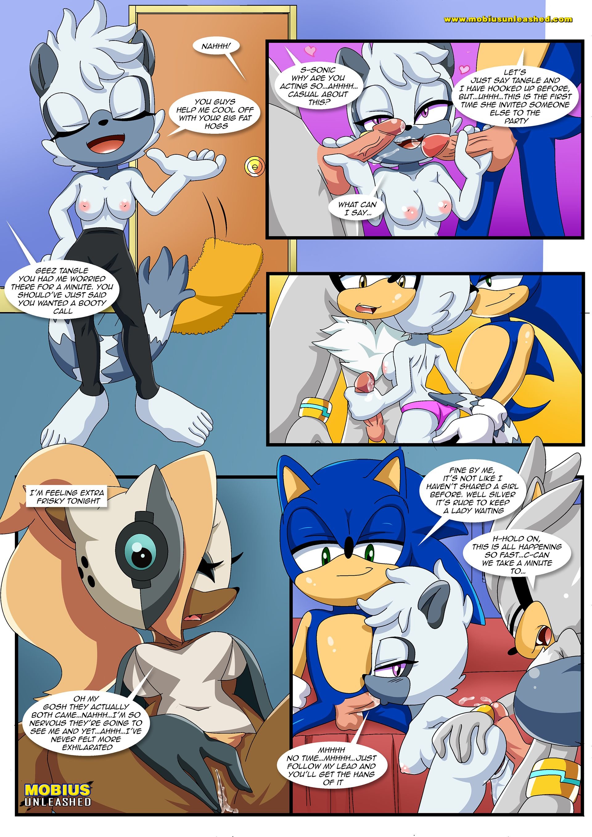 Whispered Moans (Sonic the Hedgehog) [Palcomix] - Chapter 1 — Page 5