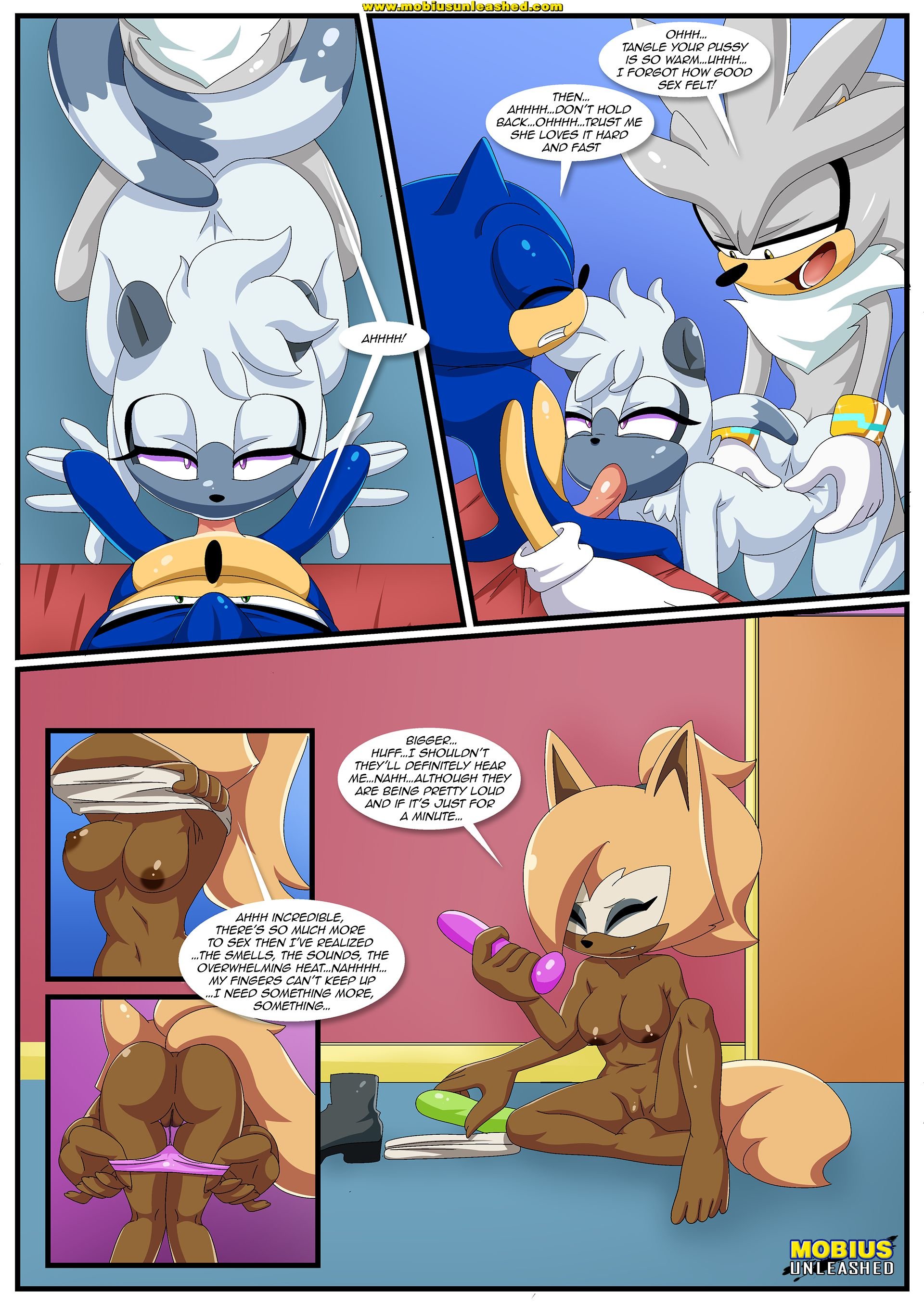 Whispered Moans (Sonic the Hedgehog) [Palcomix] - Chapter 1 — Page 6