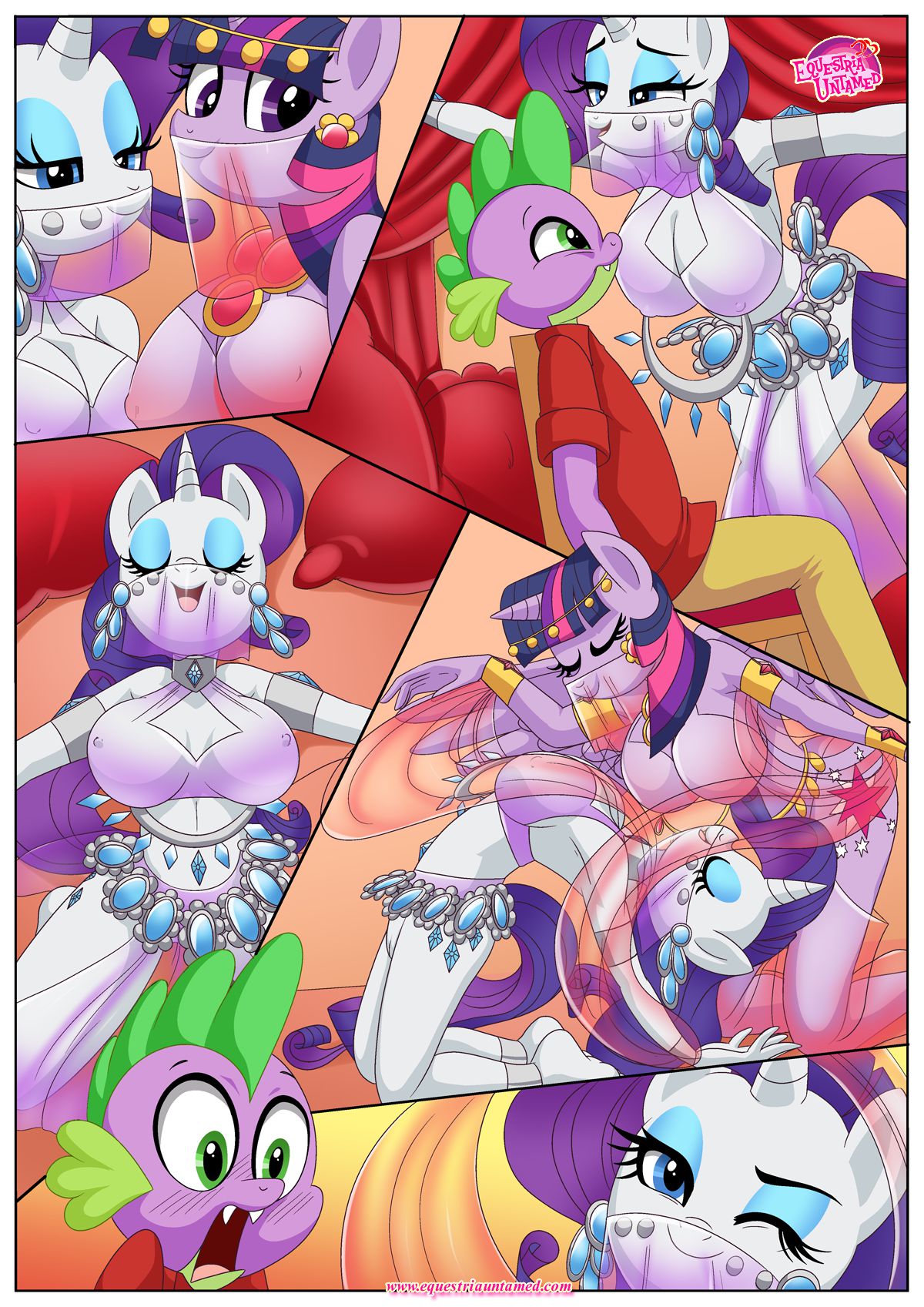 The Sultan and His Sirens (My Little Pony: Friendship is Magic) [Palcomix] - Chapter 1 — Page 12