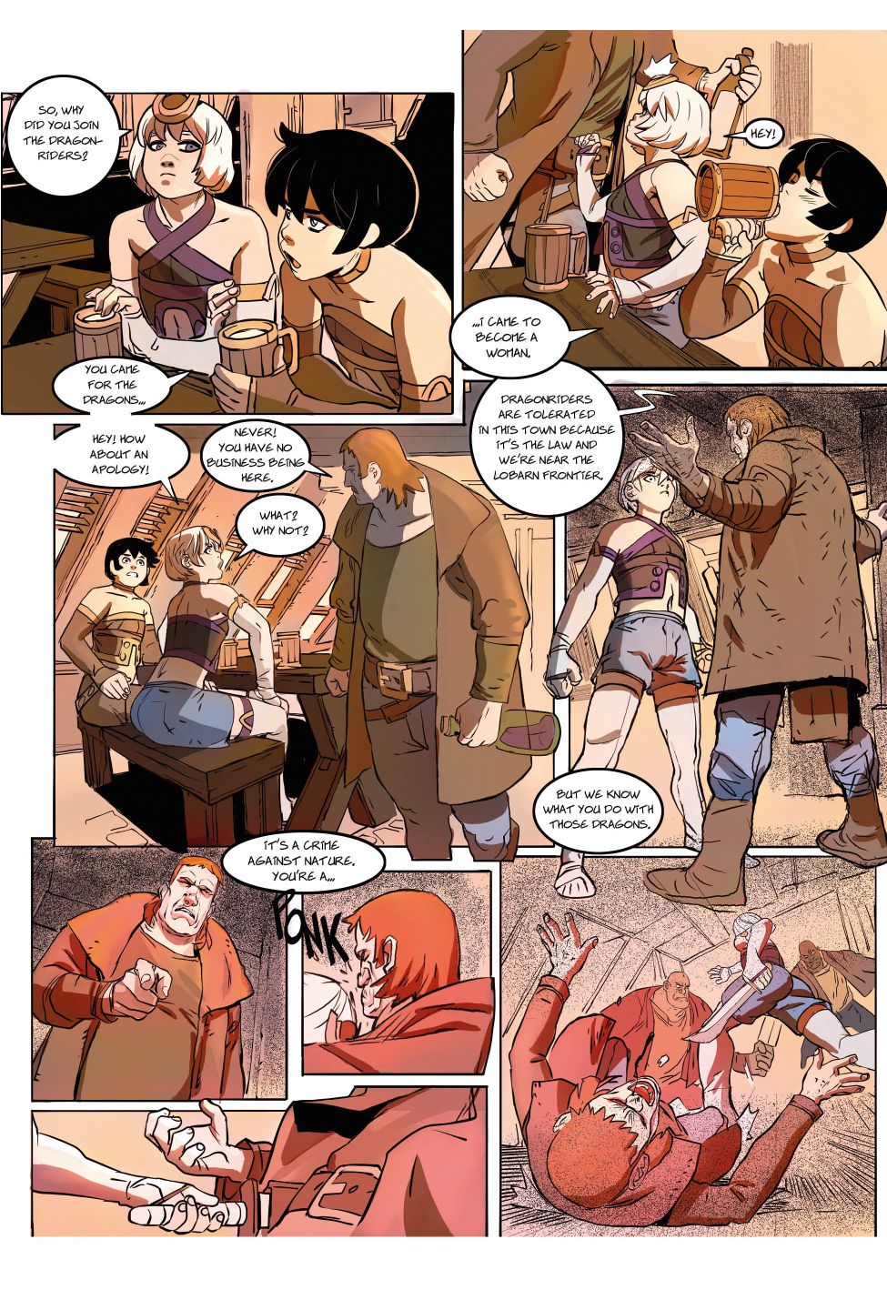 Dragon And A Half [JJFrenchie] - Chapter 1 — Page 11