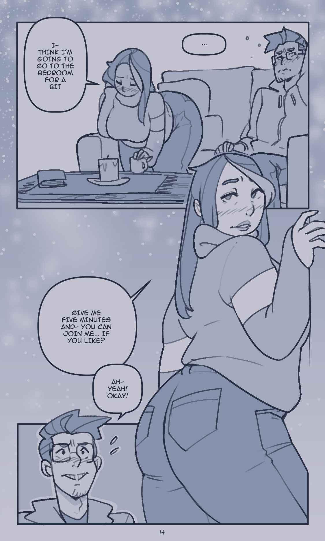 Cabin Fever [NotEnoughMilk] - Chapter 1 — Page 4