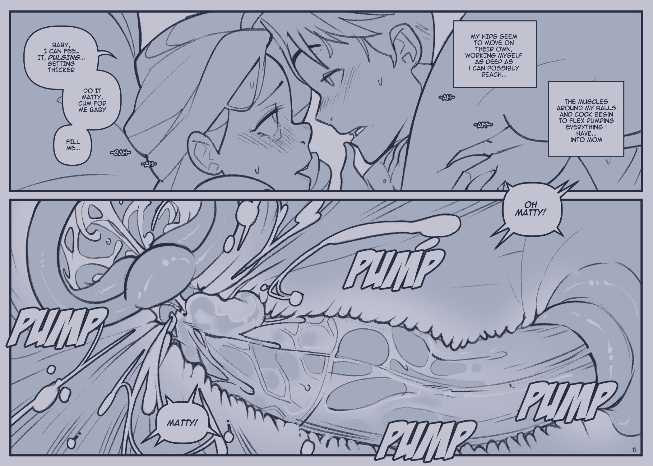 Mom Goes Commando [NotEnoughMilk] - Chapter 1 — Page 11