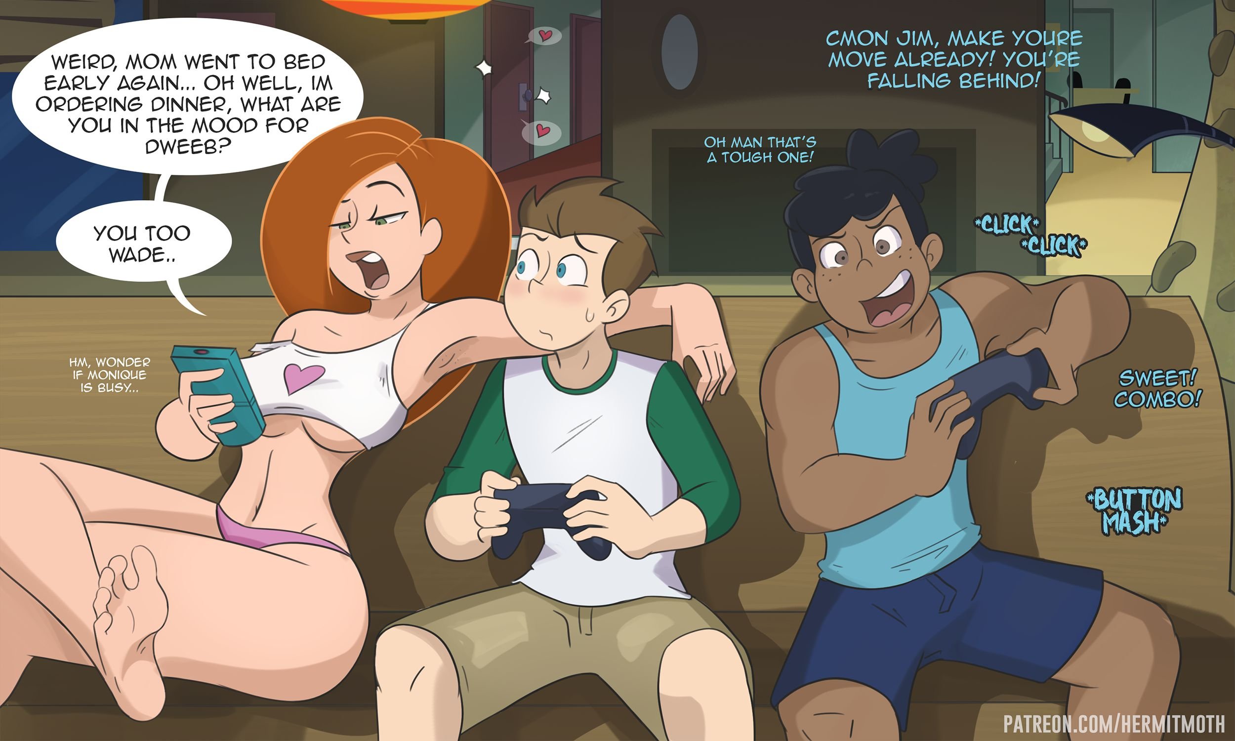 Anne Possible’s Mission Outfit (Kim Possible) [Hermit Moth] - Chapter 1 — Page 5