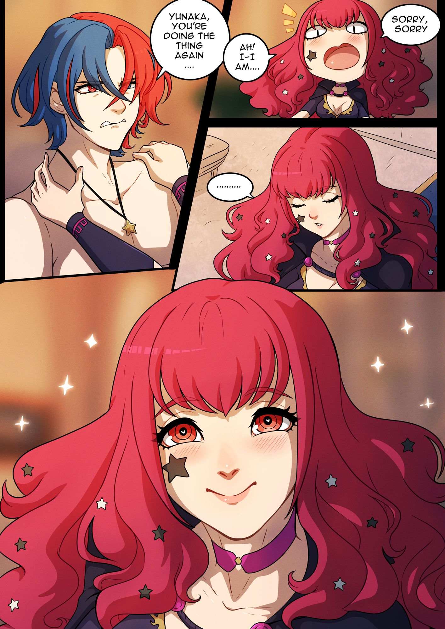 A girl called Yunaka (Fire Emblem Engage) [Kinkymation] - Chapter 1 — Page 5