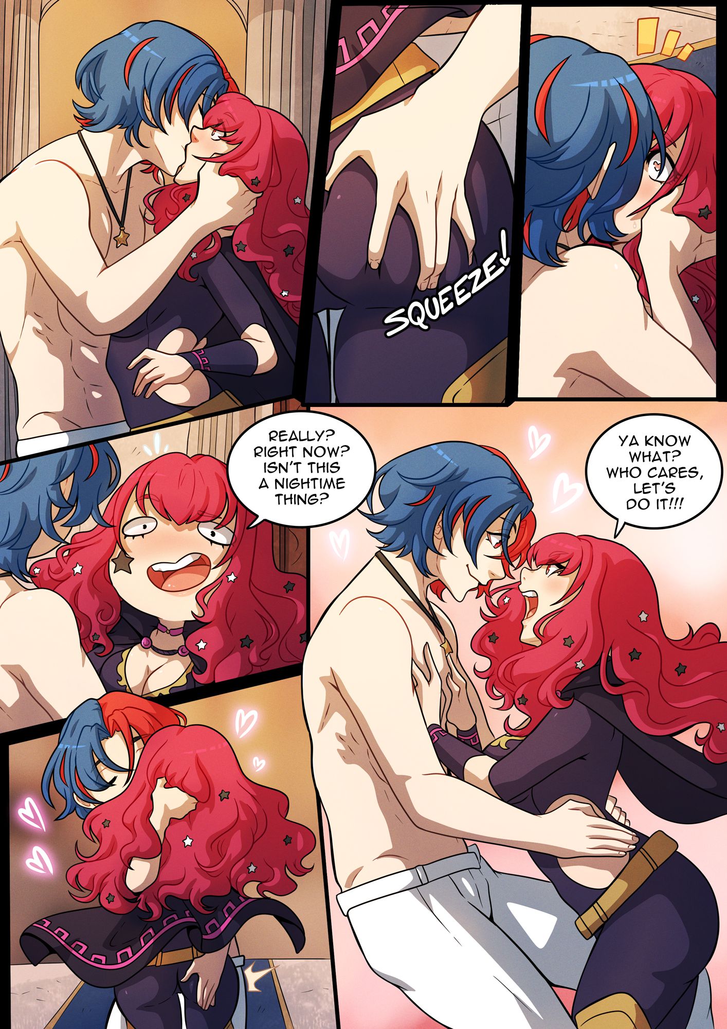 A girl called Yunaka (Fire Emblem Engage) [Kinkymation] - Chapter 1 — Page 7