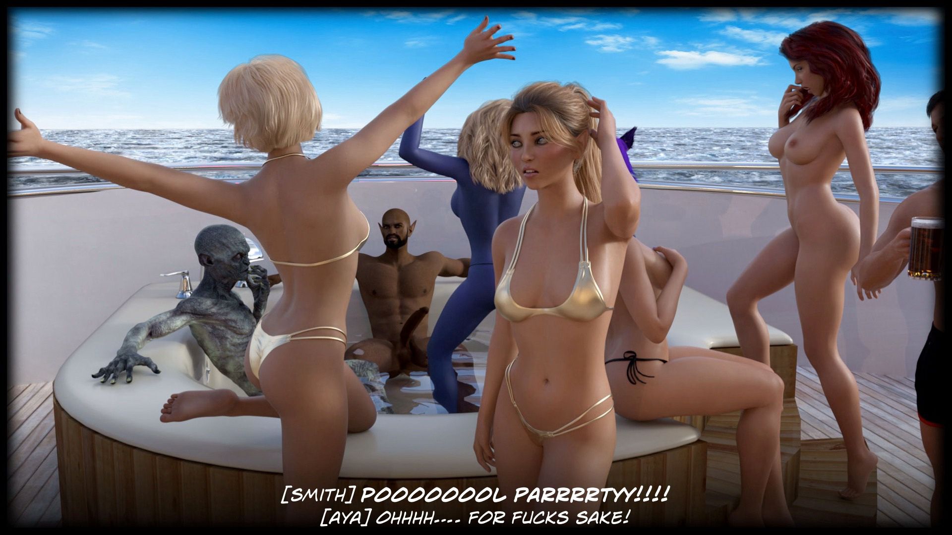 Deep Dive – FantasyLand [Sexy3DComics | Gonzo] - Chapter 4 — Page 61