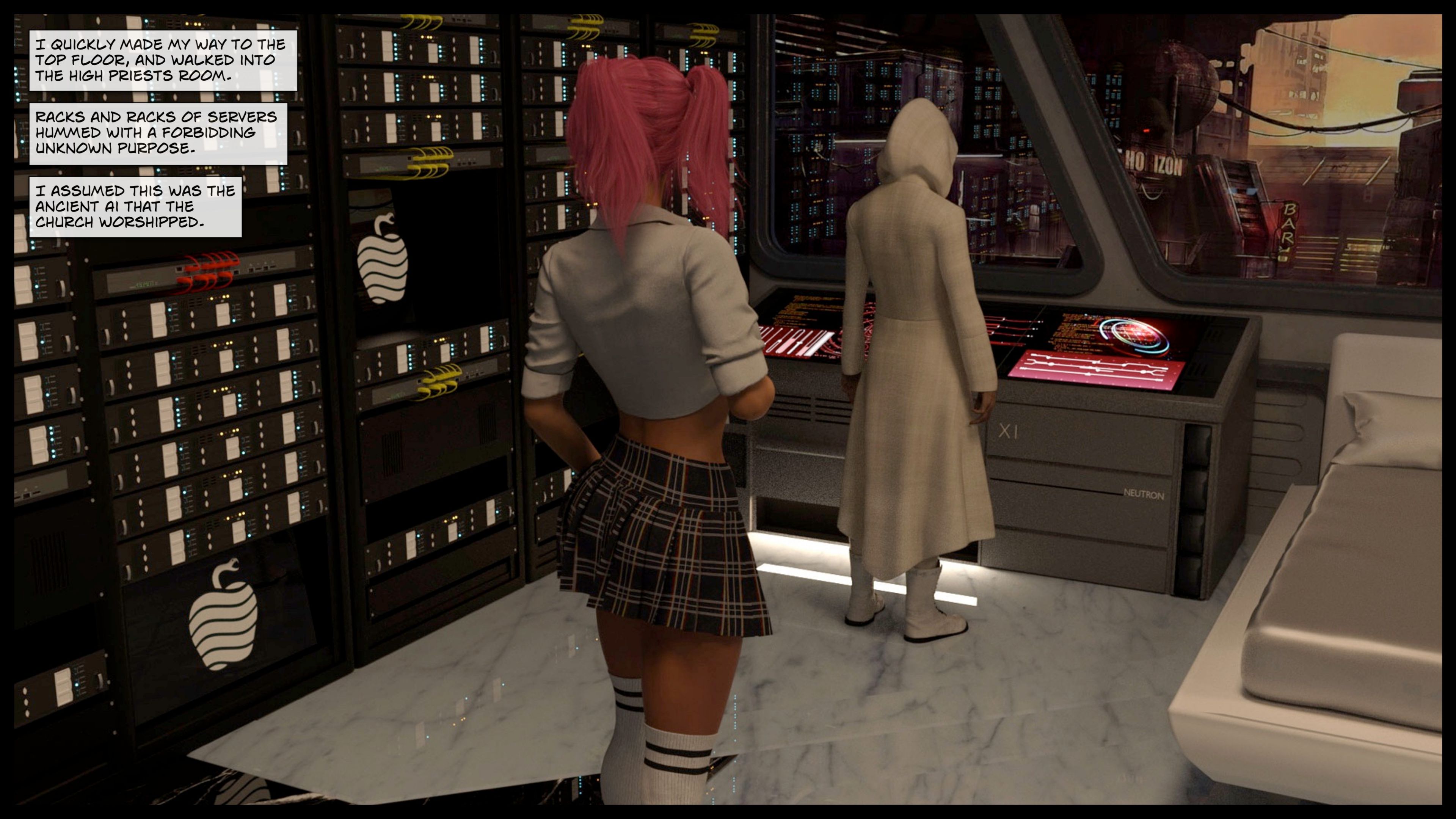 Cyber City [Gonzo Studios] - Chapter 3 — Page 28