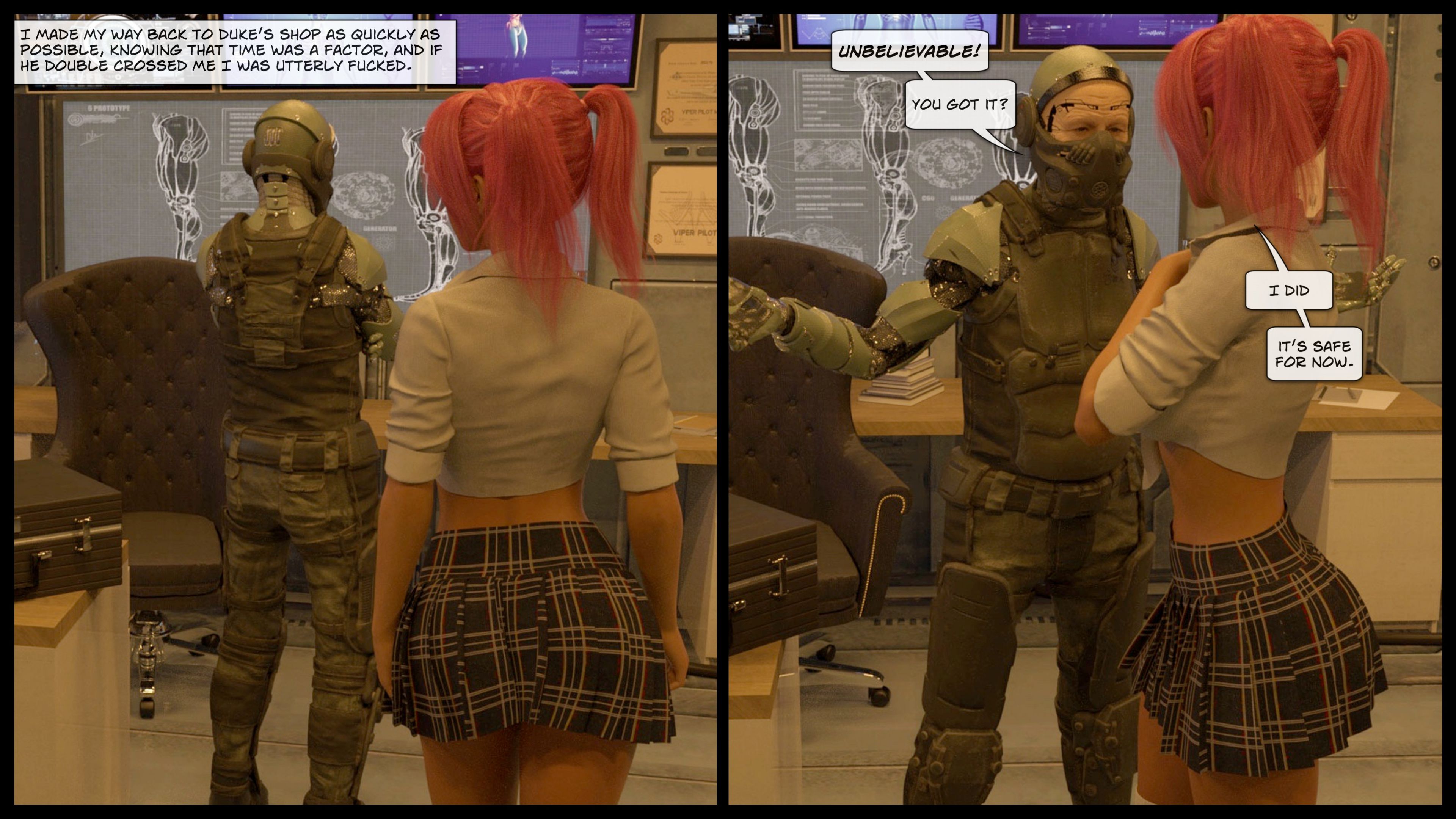 Cyber City [Gonzo Studios] - Chapter 3 — Page 45