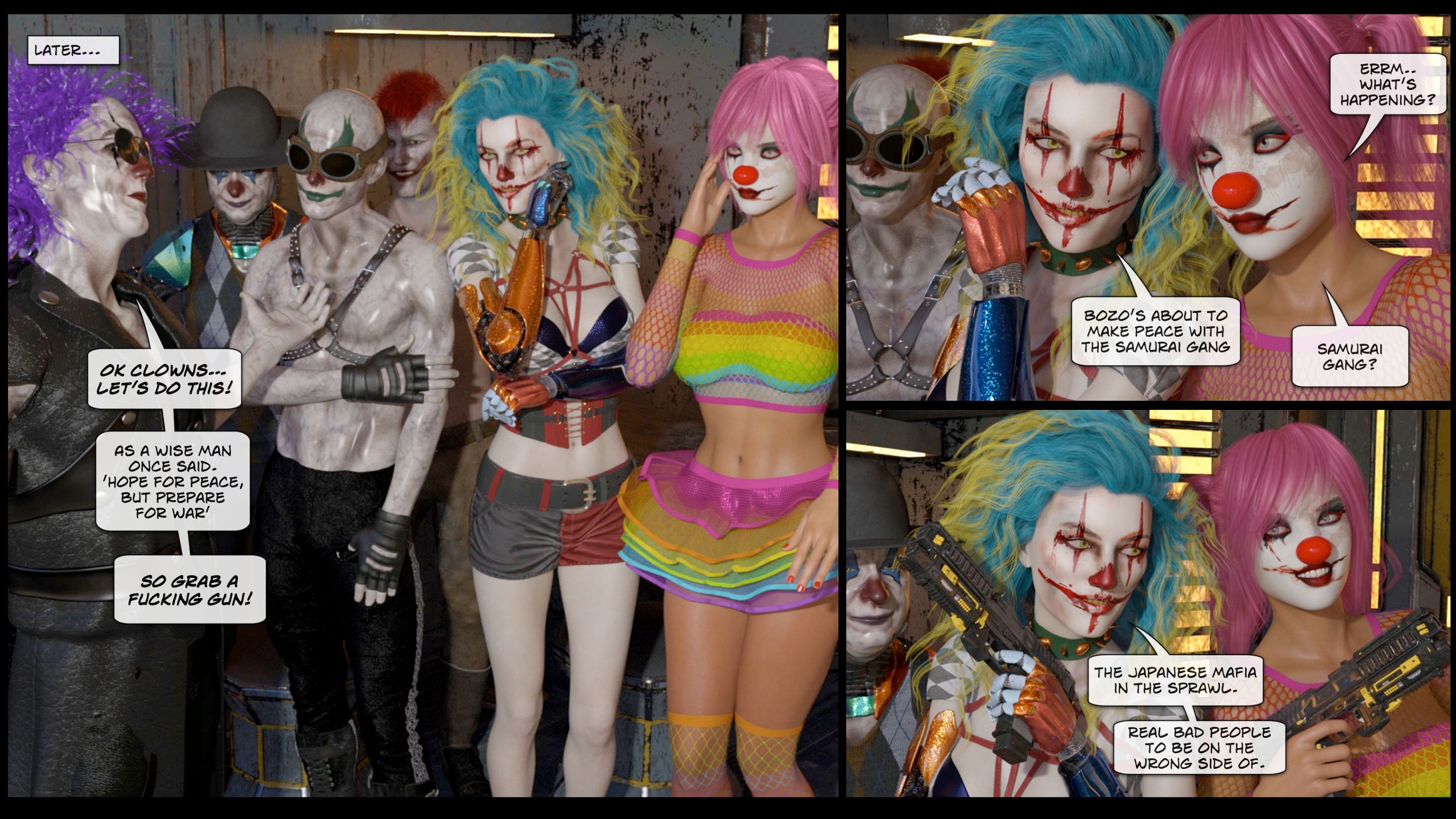 Cyber City [Gonzo Studios] - Chapter 3 — Page 70