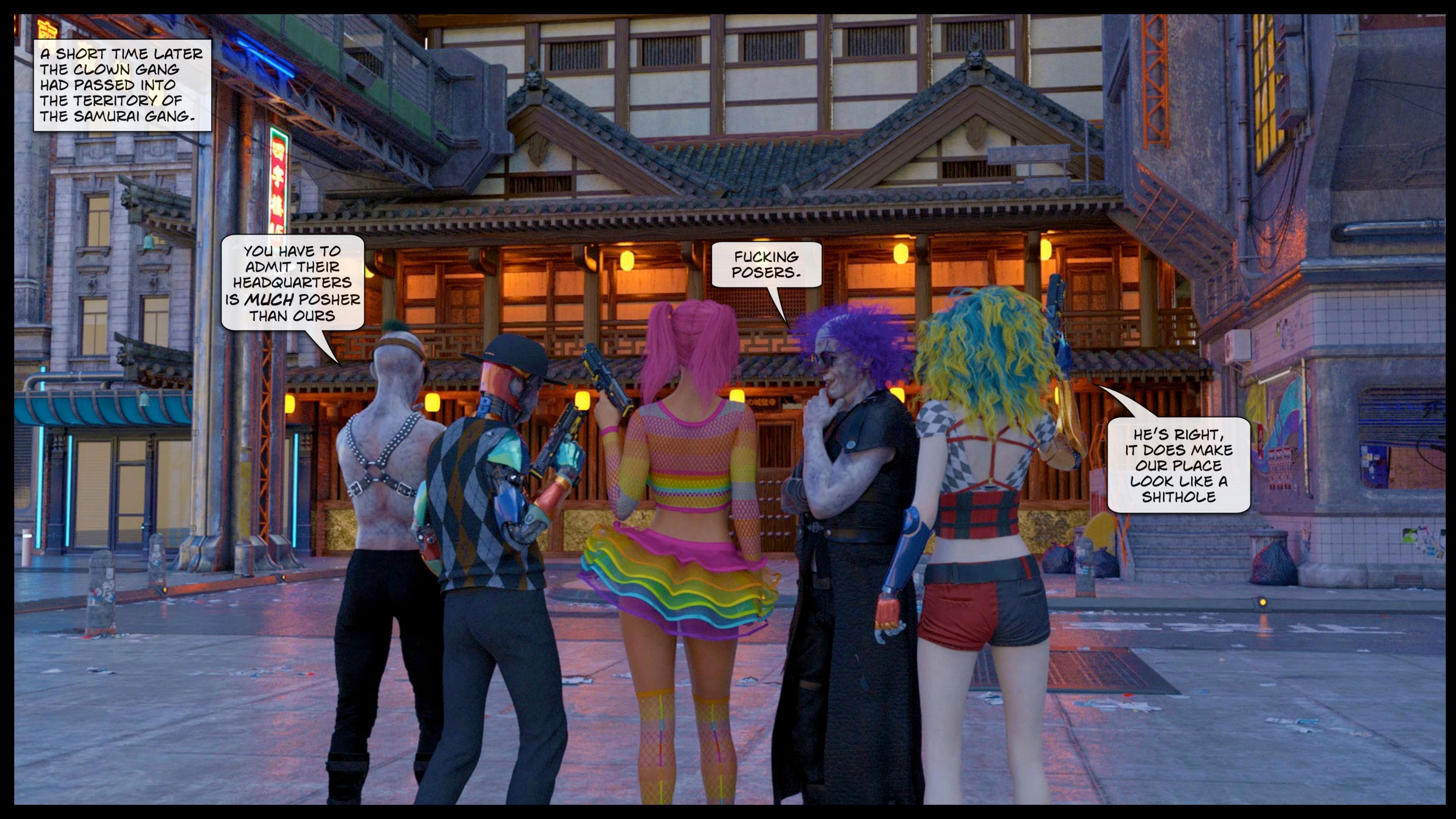 Cyber City [Gonzo Studios] - Chapter 3 — Page 71