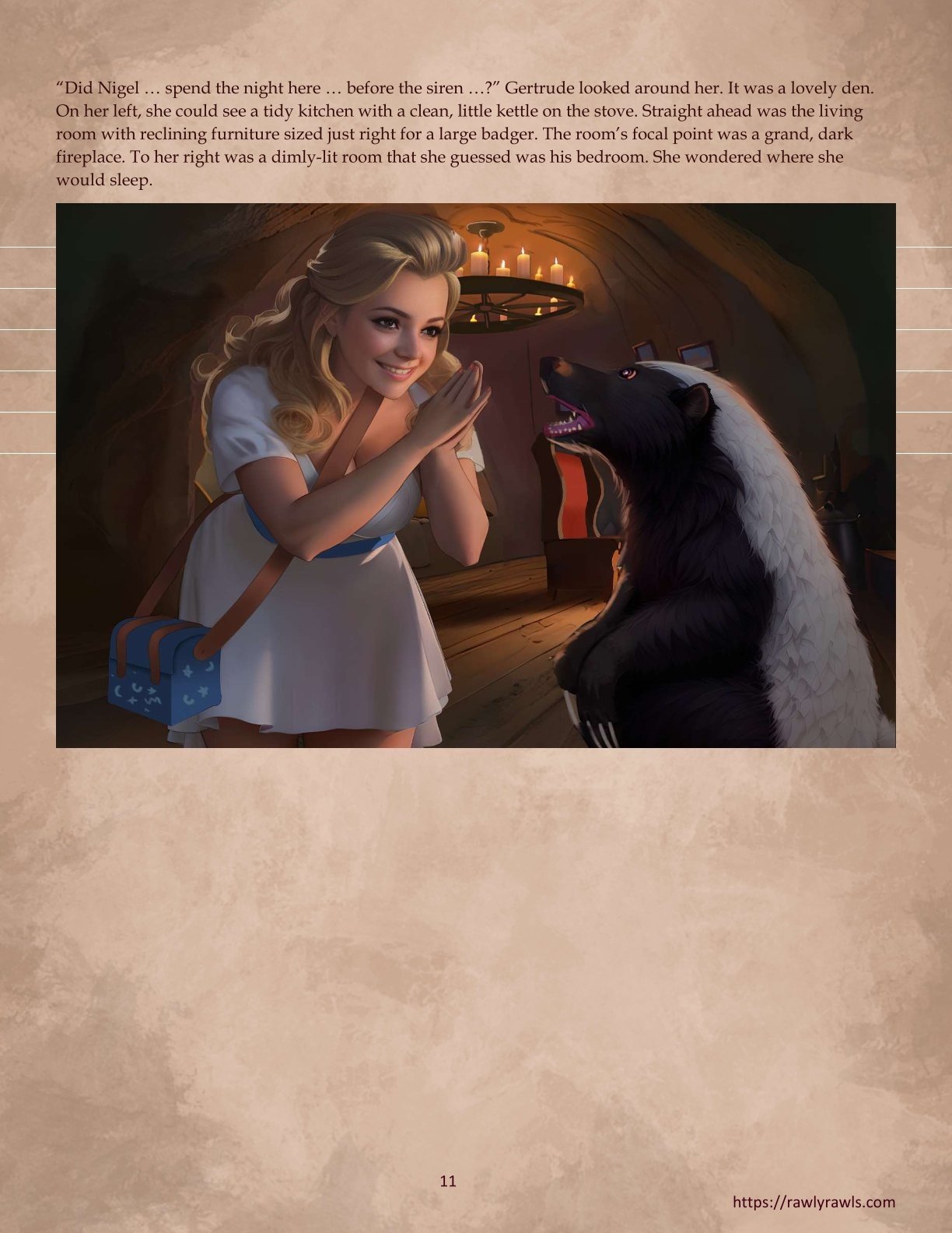 The Chronicles Of Abrollin [Sezlov , RawlyRawls] - Chapter 3 — Page 11