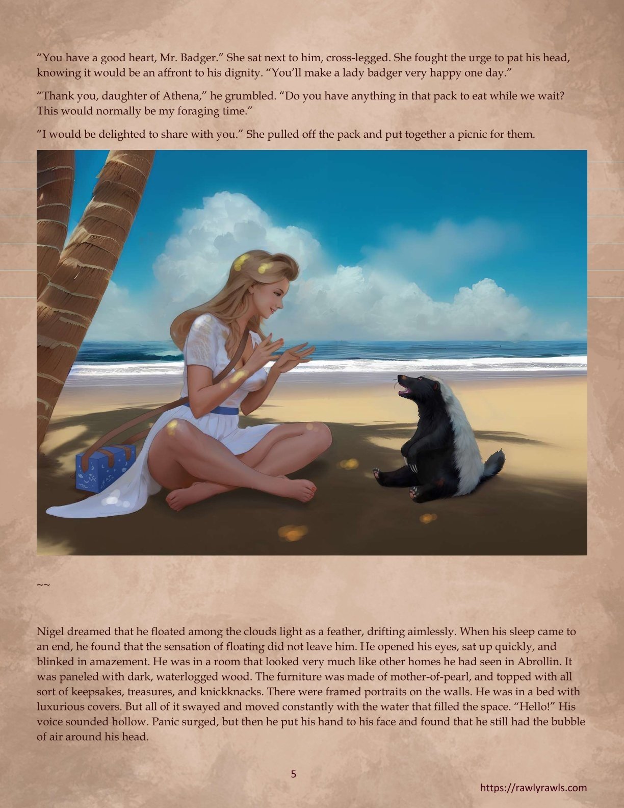 The Chronicles Of Abrollin [Sezlov , RawlyRawls] - Chapter 3 — Page 5