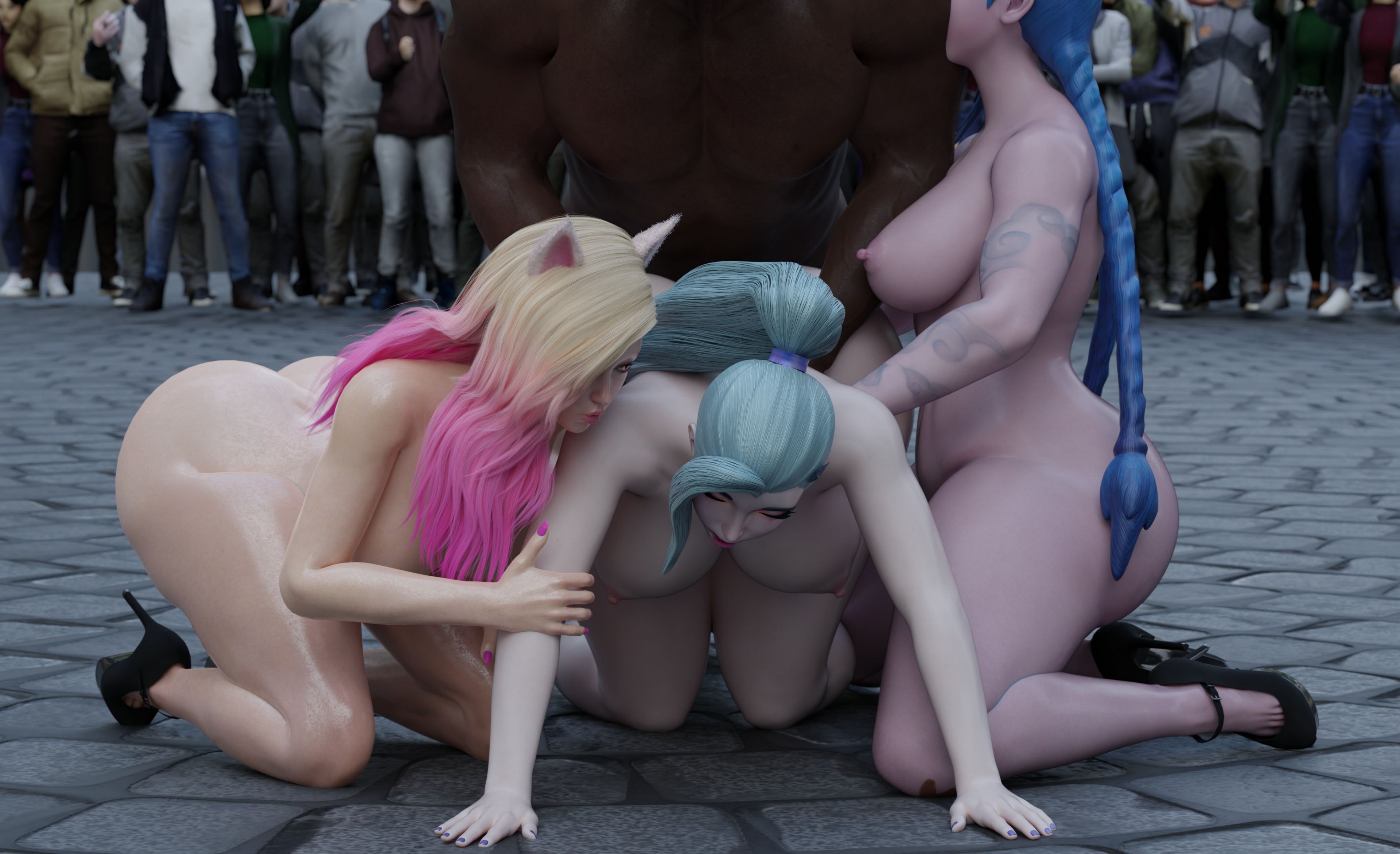 Blacked (League of Legends) [Rose Blue 3D] - Chapter 1 — Page 16