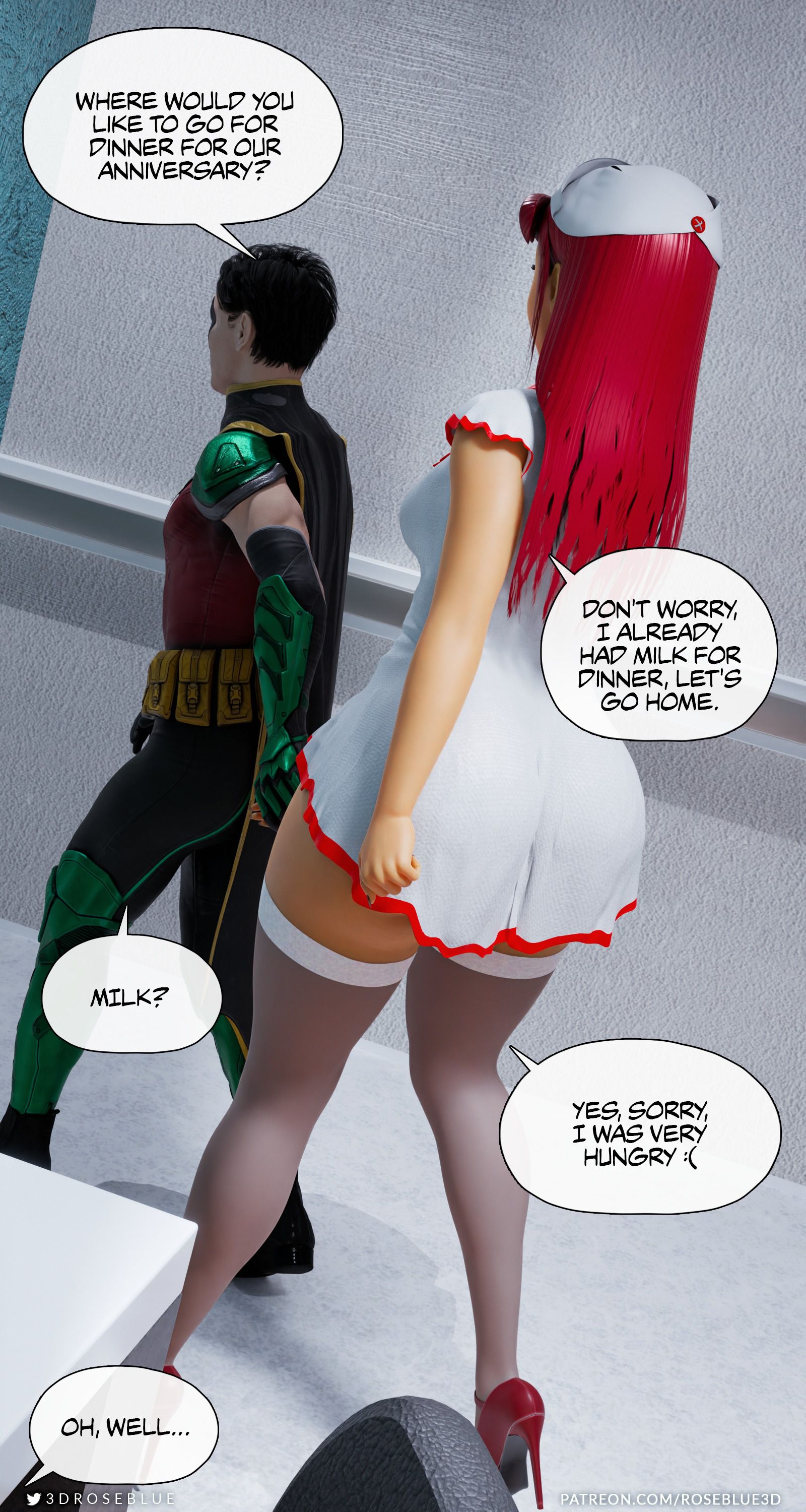 Unemployed [Rose Blue 3D] - Chapter 1 — Page 52