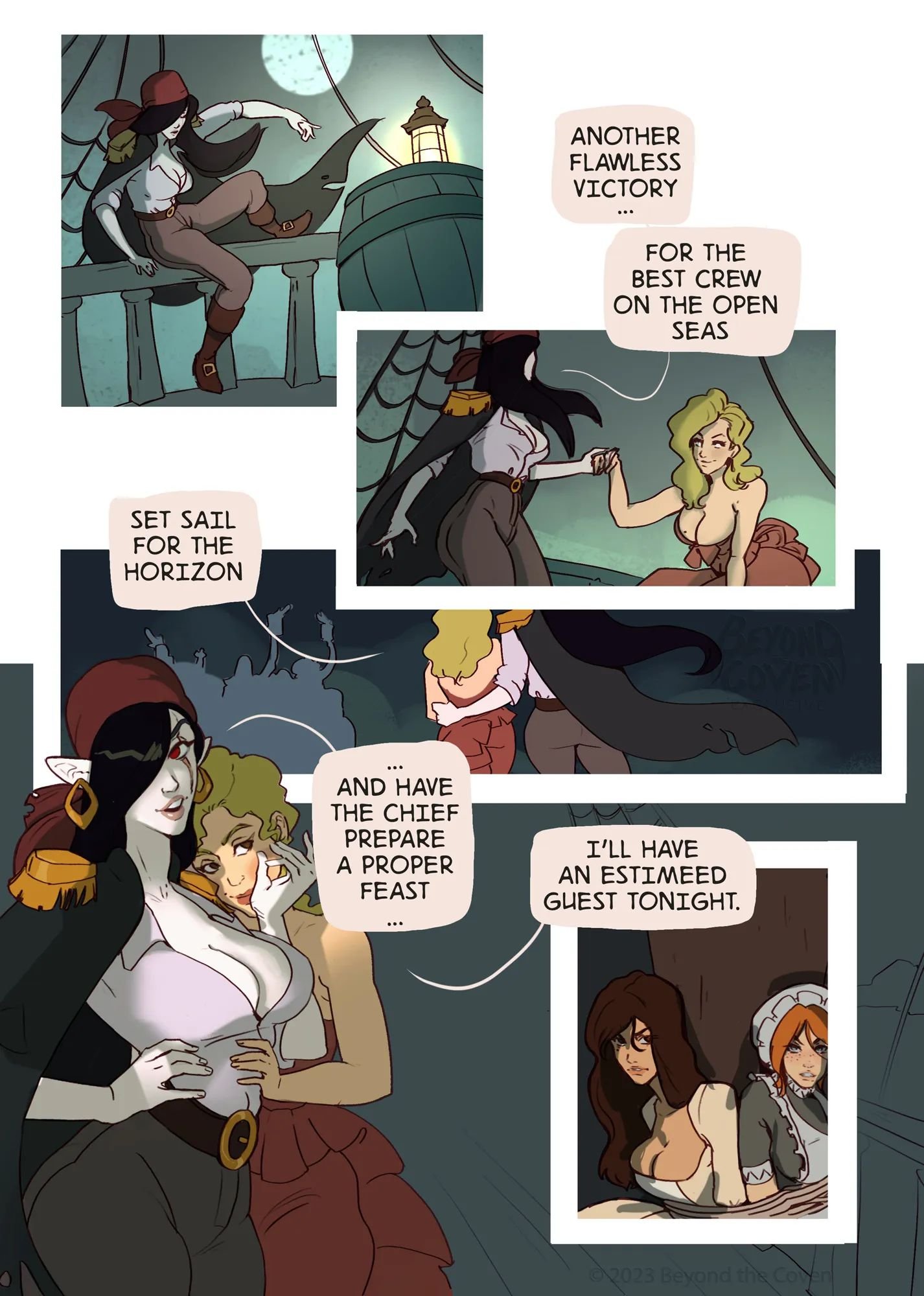 Vampirates of the Caribbean [Hornyx] - Chapter 1 — Page 6