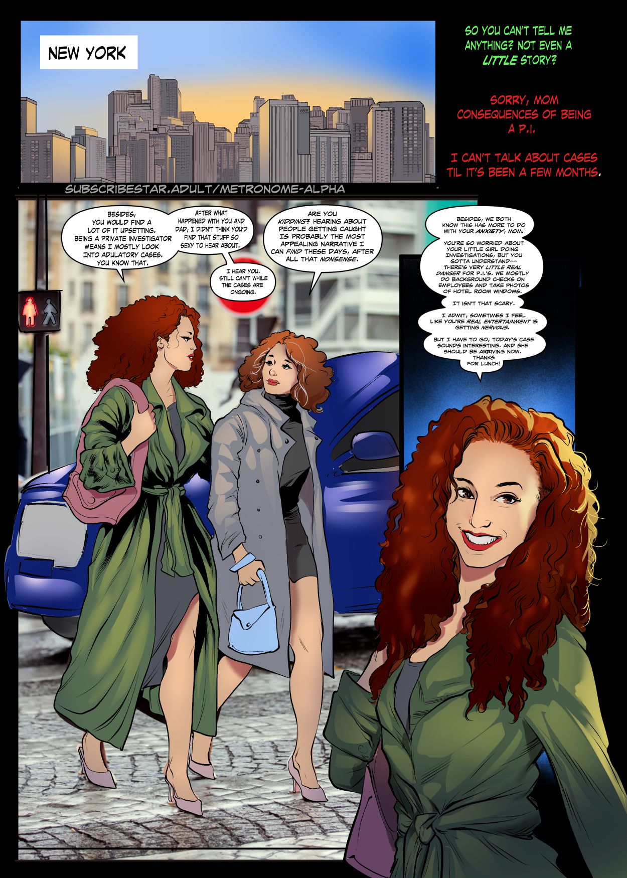 Miss Diamond’s Custody Agency [Metrinome_Alpha] - Chapter 2 — Page 13