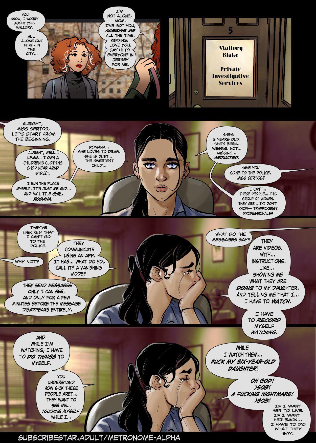 Miss Diamond’s Custody Agency [Metrinome_Alpha] - Chapter 2 — Page 14