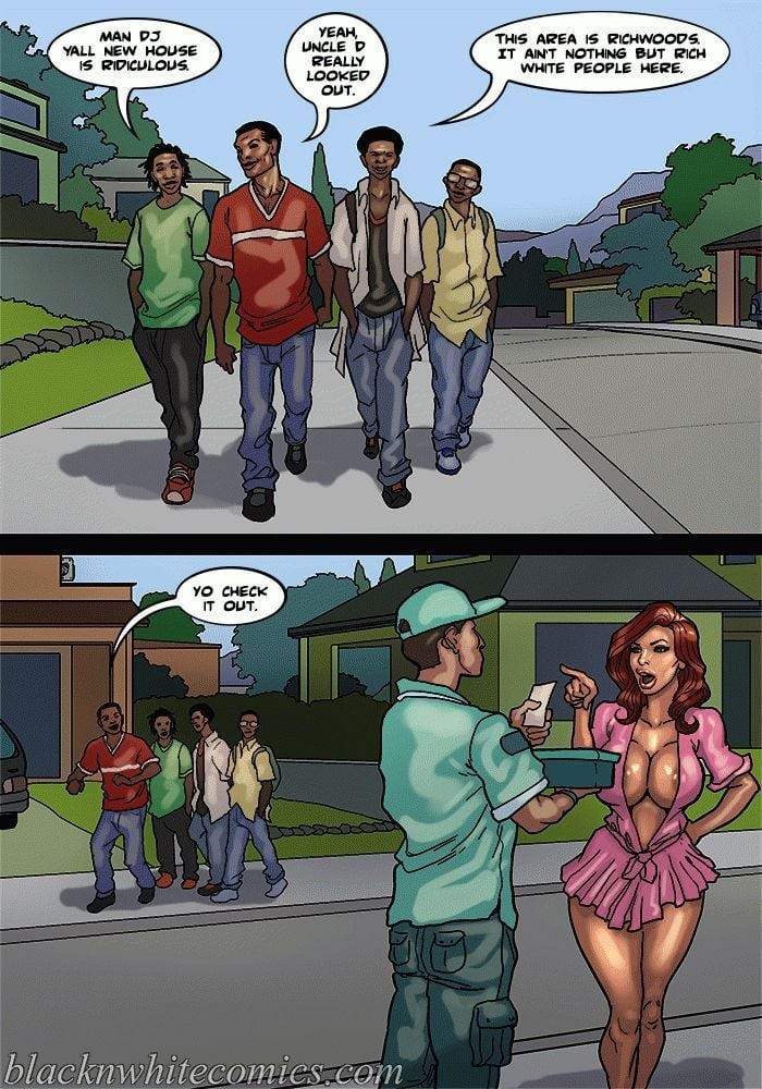 Slutty Moms [BlackNWhiteComics] - Chapter 1 — Page 7