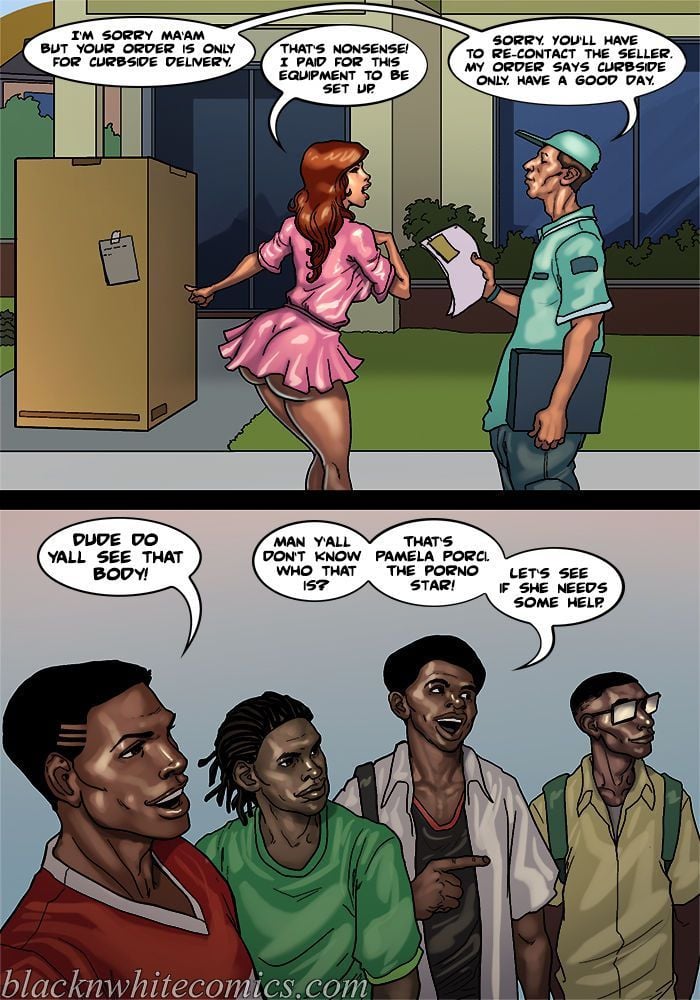 Slutty Moms [BlackNWhiteComics] - Chapter 1 — Page 8